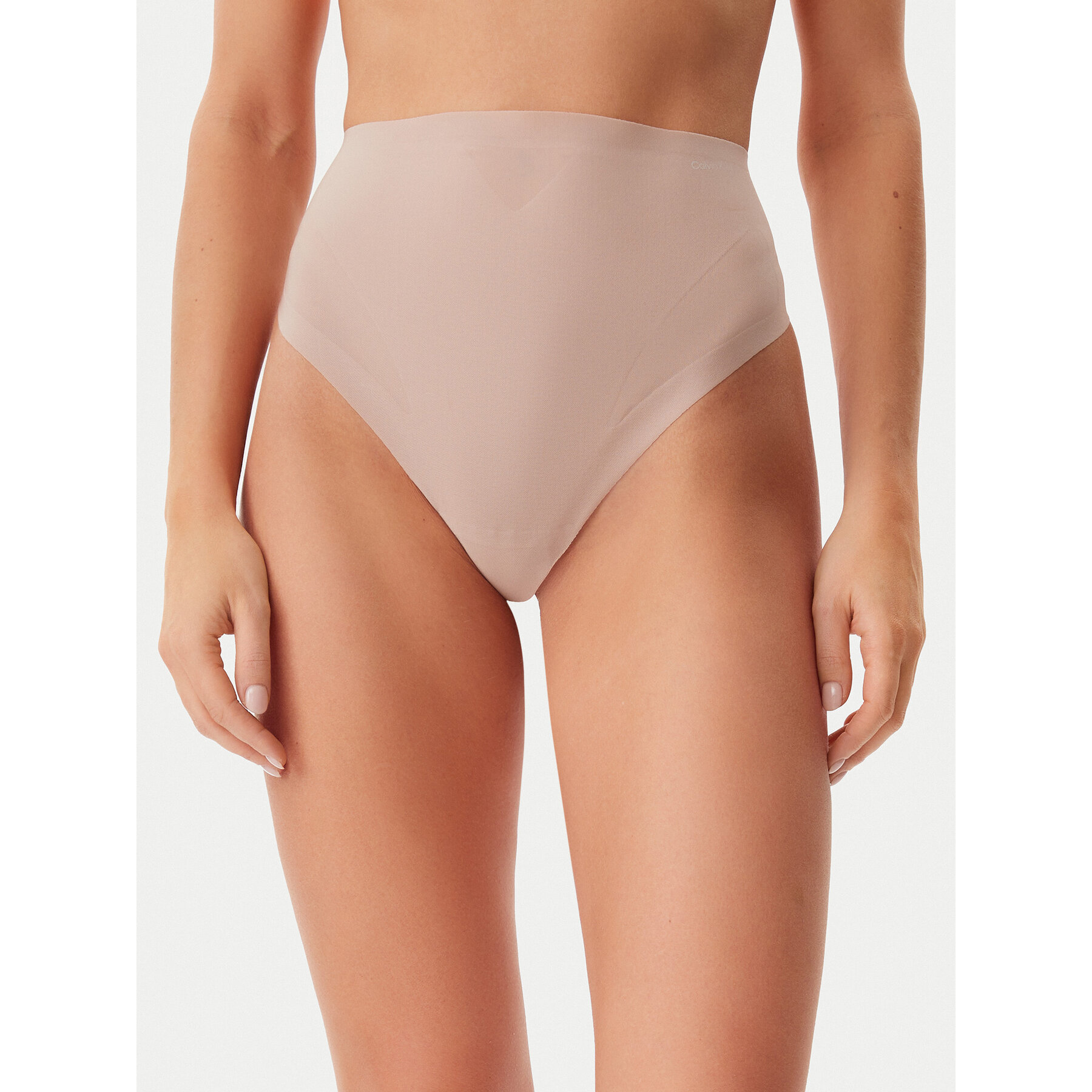 Calvin Klein Underwear Εσώρουχα μοντελοποιήσης - κάτω μέρος Stay Put Mesh LV00QF8165 Μπεζ
