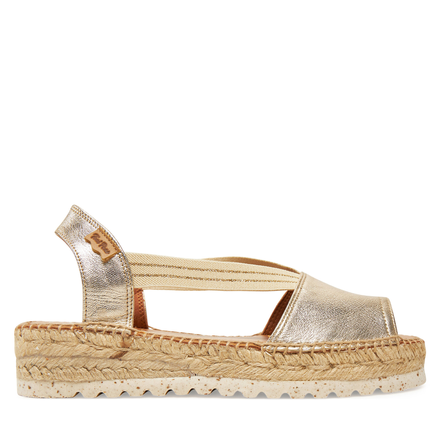 Damskie Espadryle Toni Pons, Rozmiar 36 Złoty Estel-Sw