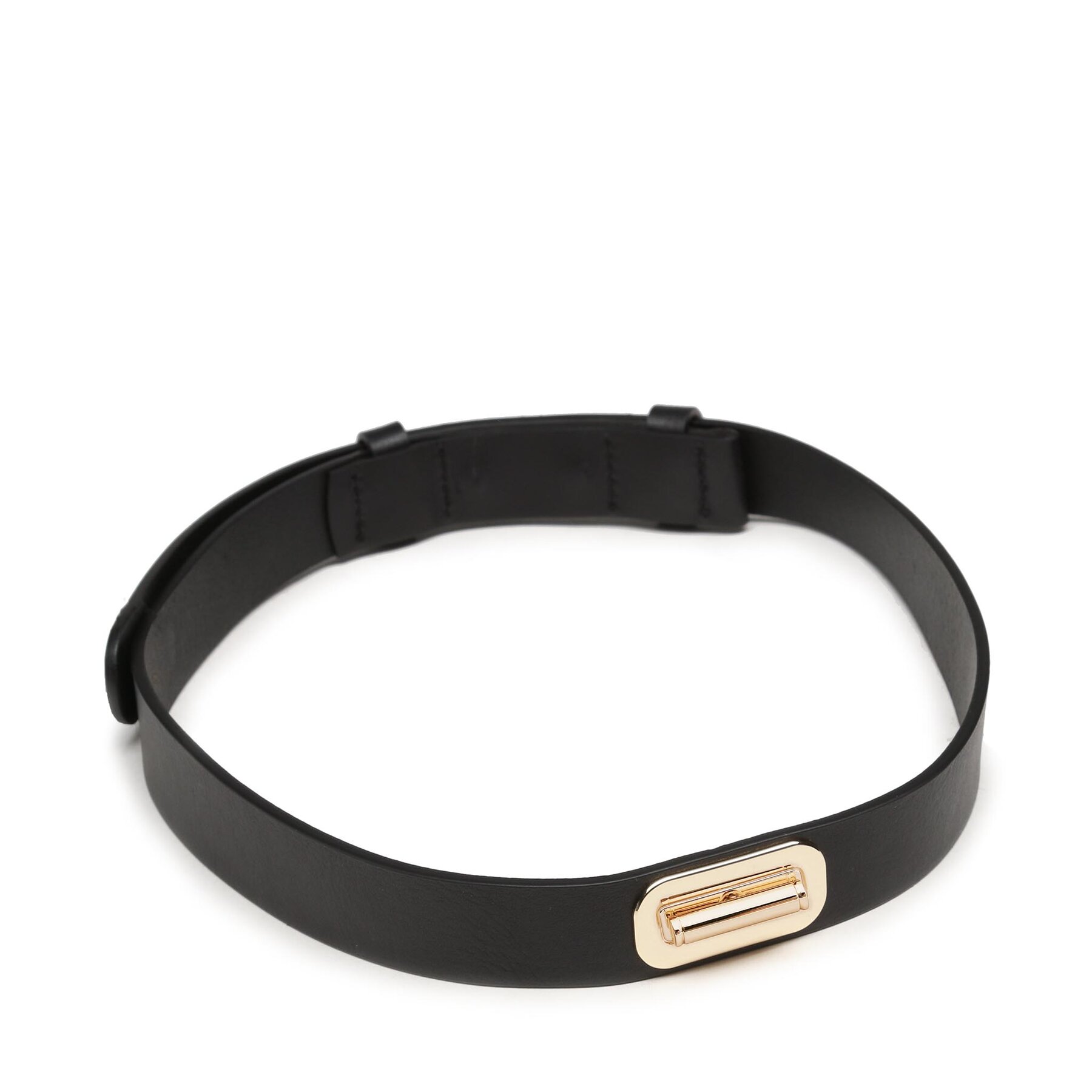 Cintura per vita Tommy Hilfiger Turnlock 2.5 AW0AW14723 Nero