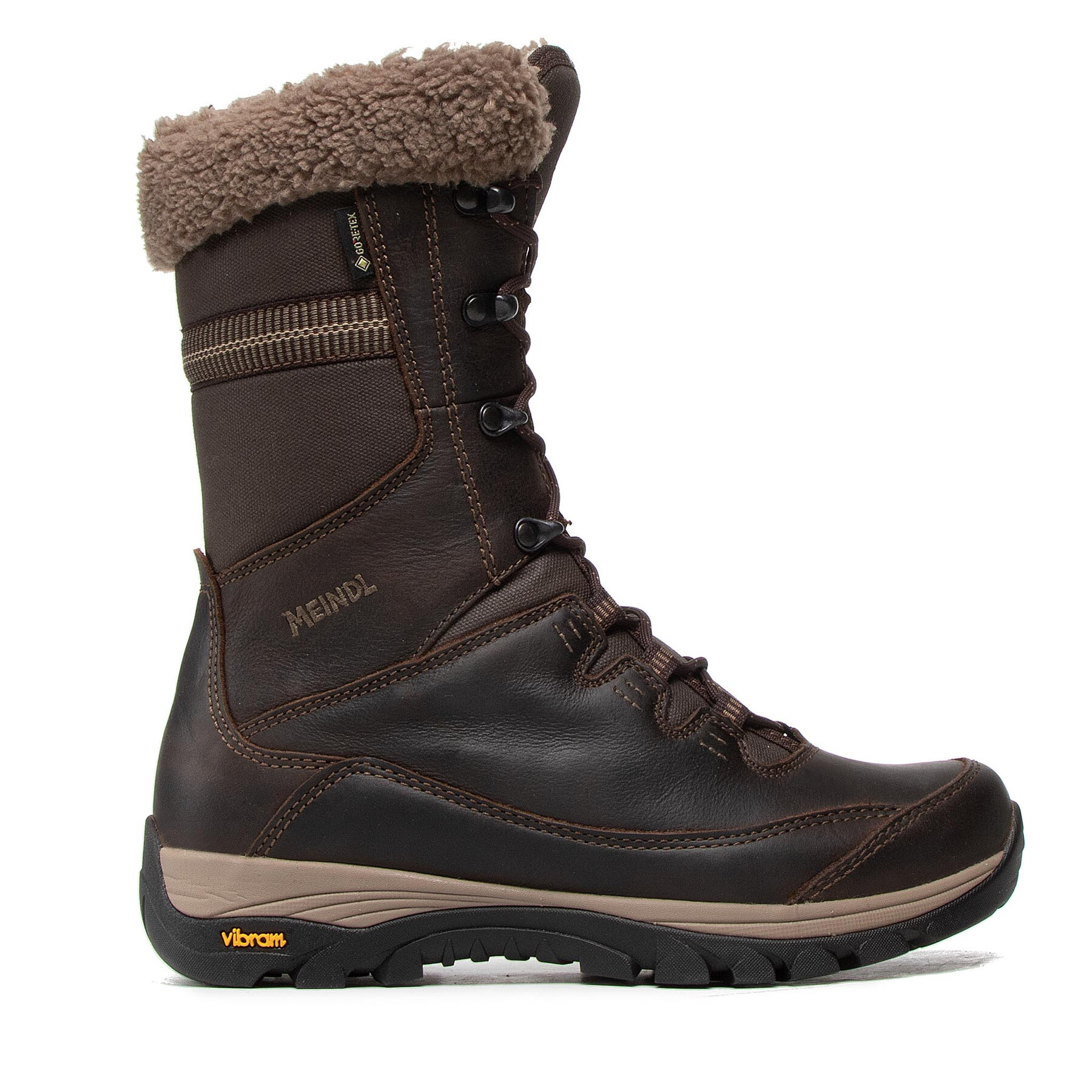 Bottes de neige Meindl Novara Lasy Gtx GORE-TEX 7622 Marron