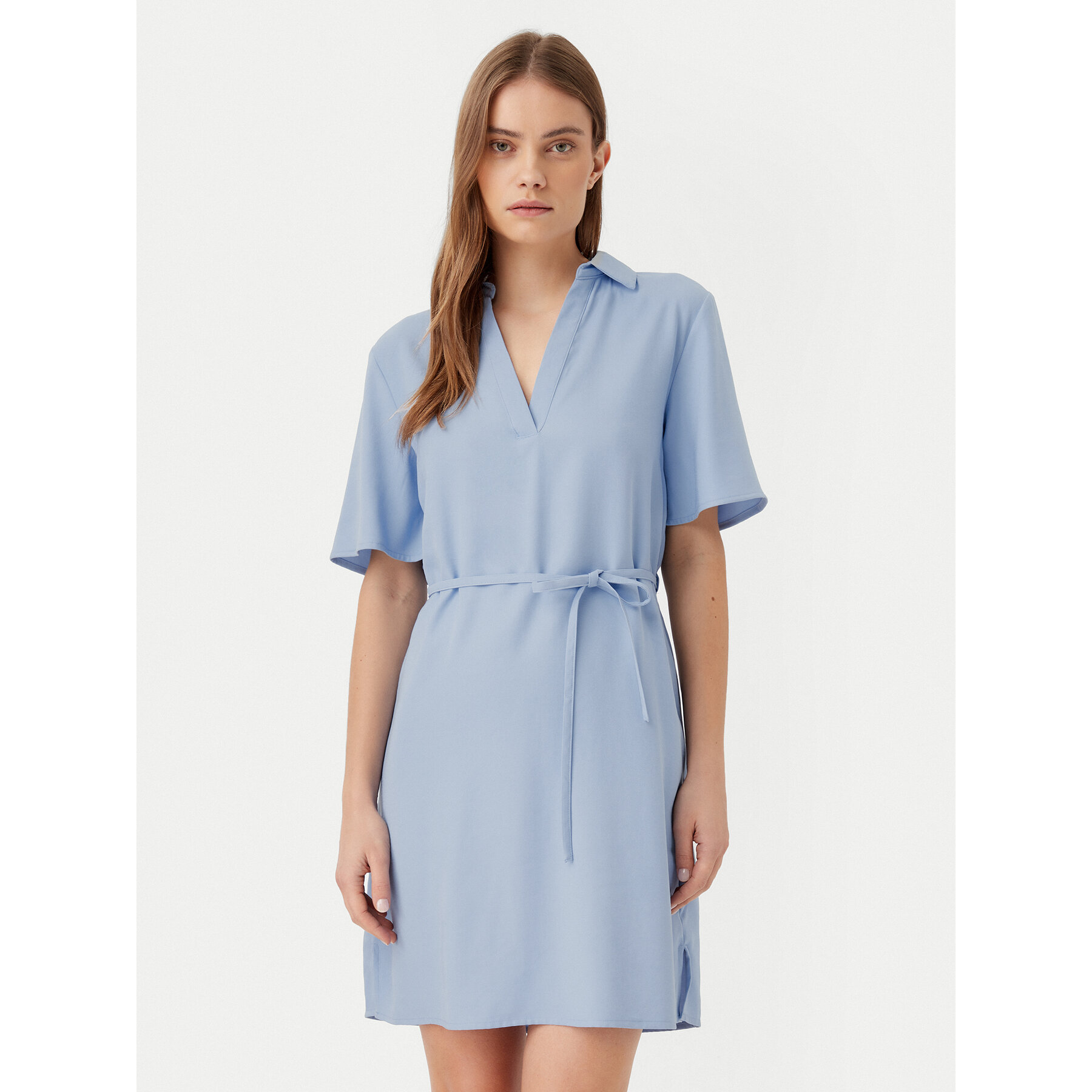 JDY Kleid für den Alltag Olli 15341086 Blau Regular Fit