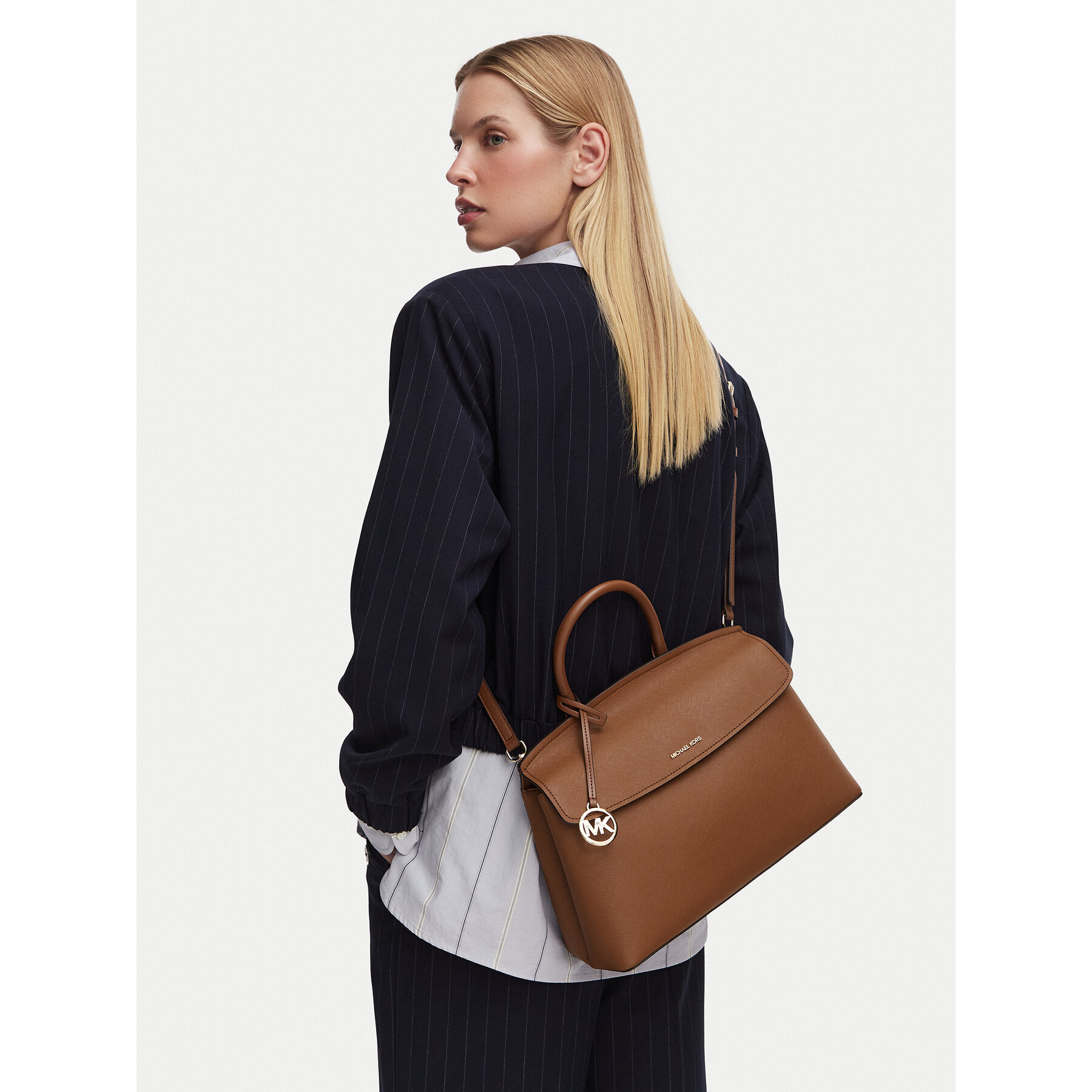 Ročna torba MICHAEL Michael Kors 30T6GX7S2L Rjava