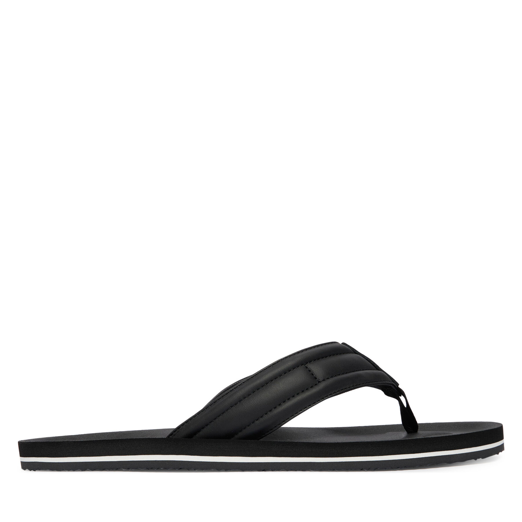 Infradito Tommy Hilfiger Hilfiger Padded Beach Sandal FM0FM05801 Nero