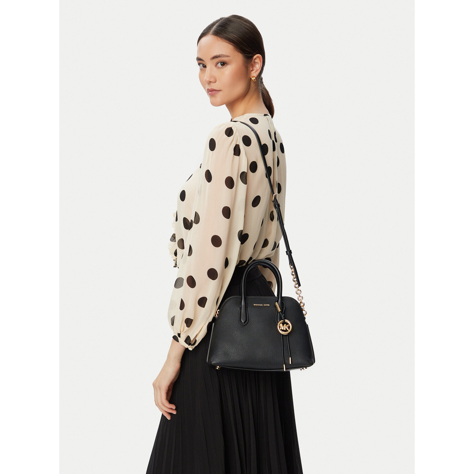Torbica MICHAEL Michael Kors 30T6GX4S2L Crna