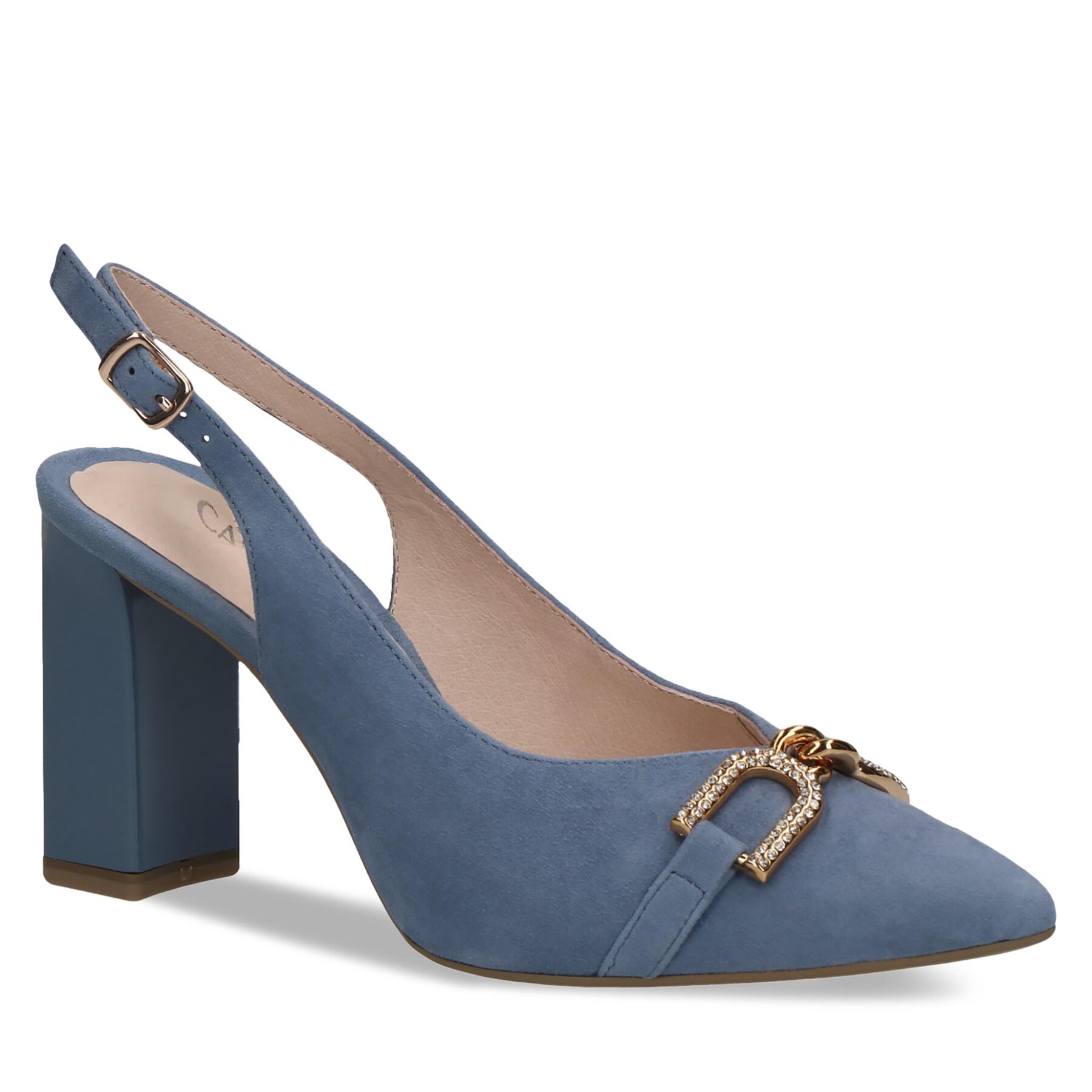 Caprice 9-29600-20 Blue Suede 818 – Сандали