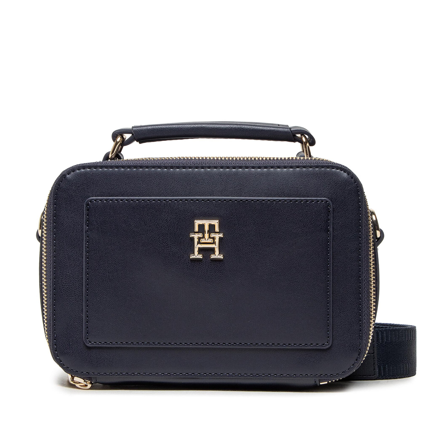 Geantă Tommy Hilfiger Iconic Tommy Trunk AW0AW13141 DW6 AW0AW13141 imagine super redus 2022