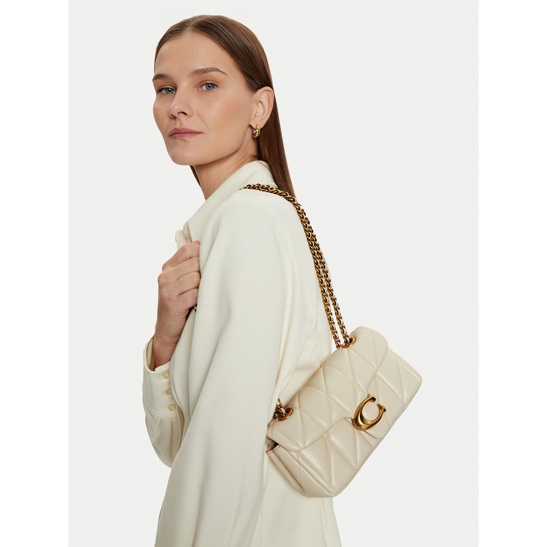 Дамска чанта Coach Tabby Sb CP149 Екрю