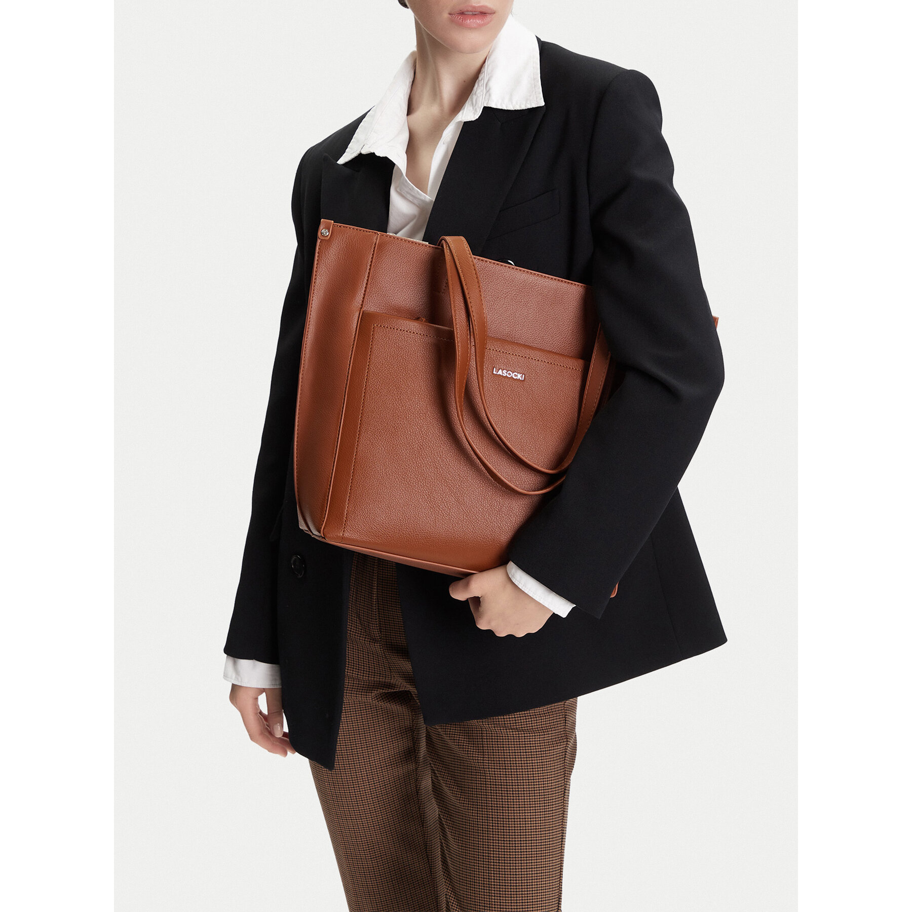 Τσάντα Lasocki C-LSK-L-001-08 Καφέ