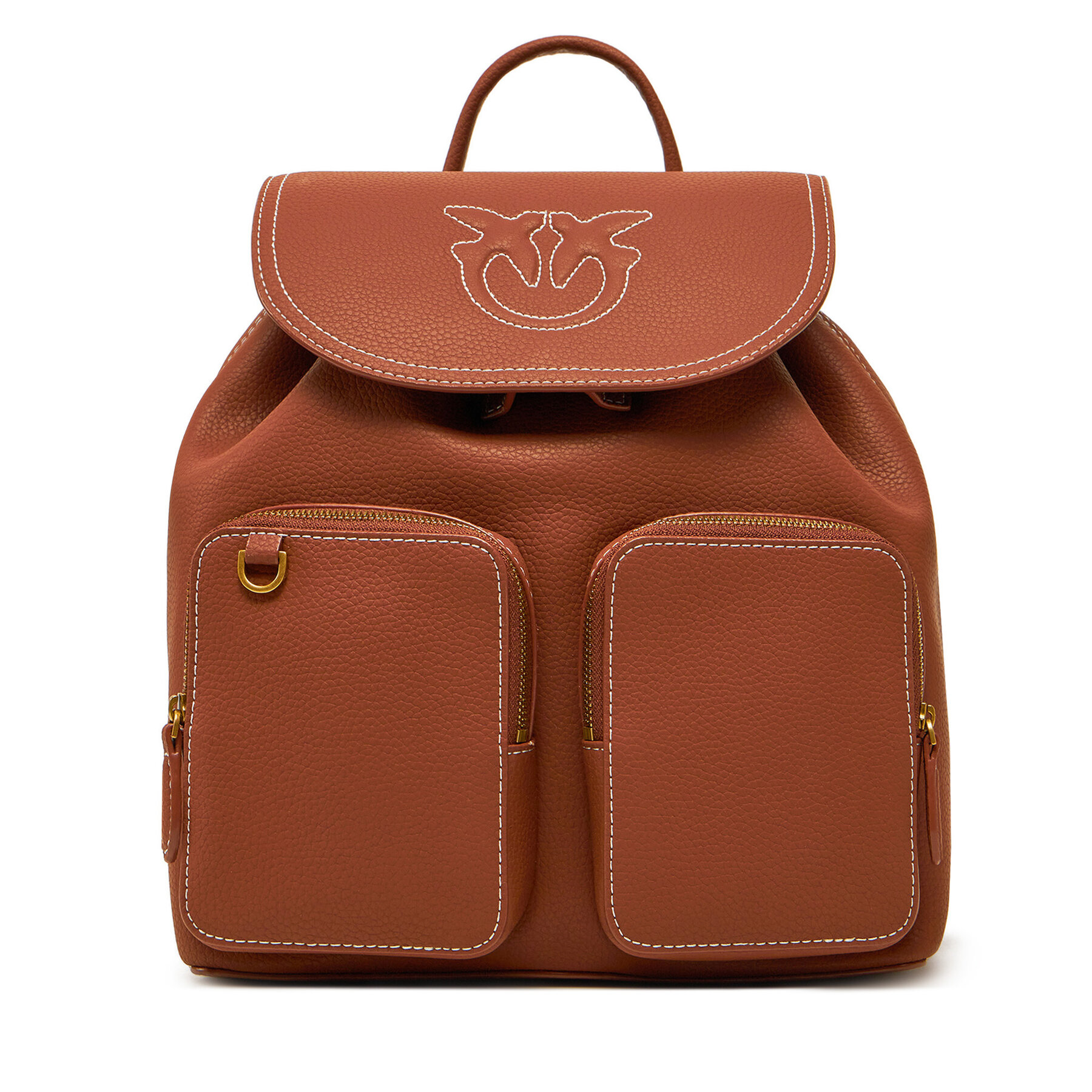 Σακίδιο PINKO Carrie Backpack PE 25 PLTT 104351 A1LF Καφέ