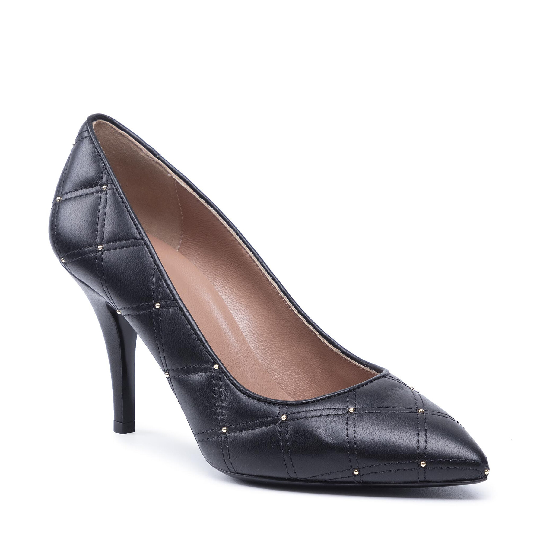 Pantofi cu toc subțire Pollini SA10038C1DTF0000 Nero