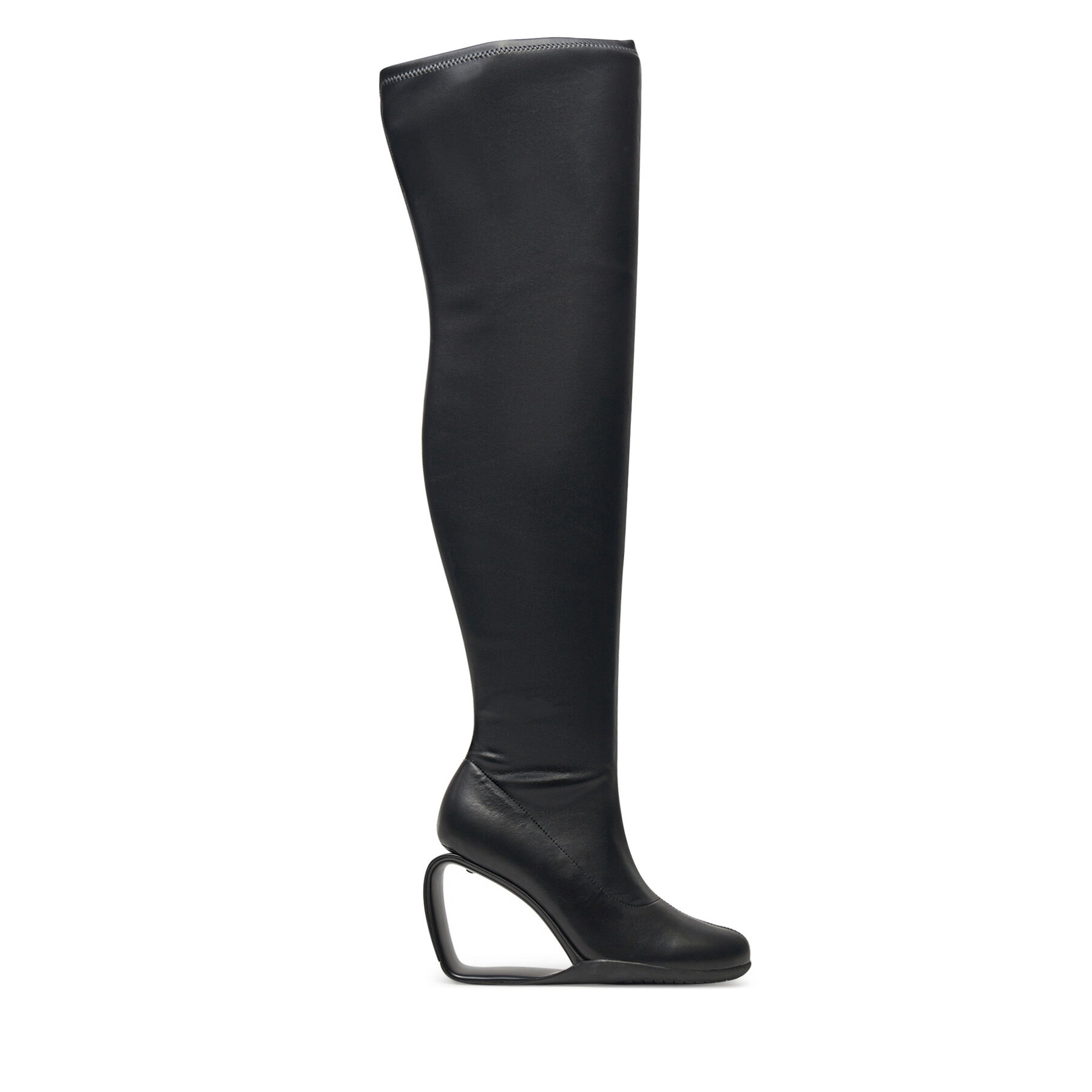 Donna Stivali sopra il ginocchio United Nude, Taglia 38, Nero, Mobius Long Boot Hi II 10751849177, taglia : 38