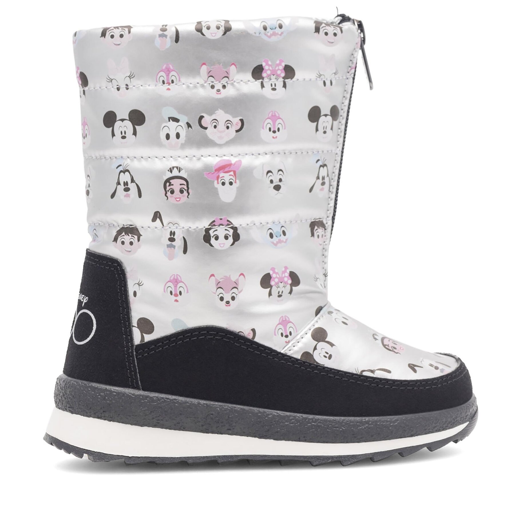 Disney 100 Μπότες Χιονιού Disney 100 AW23-214D100 Ασημί