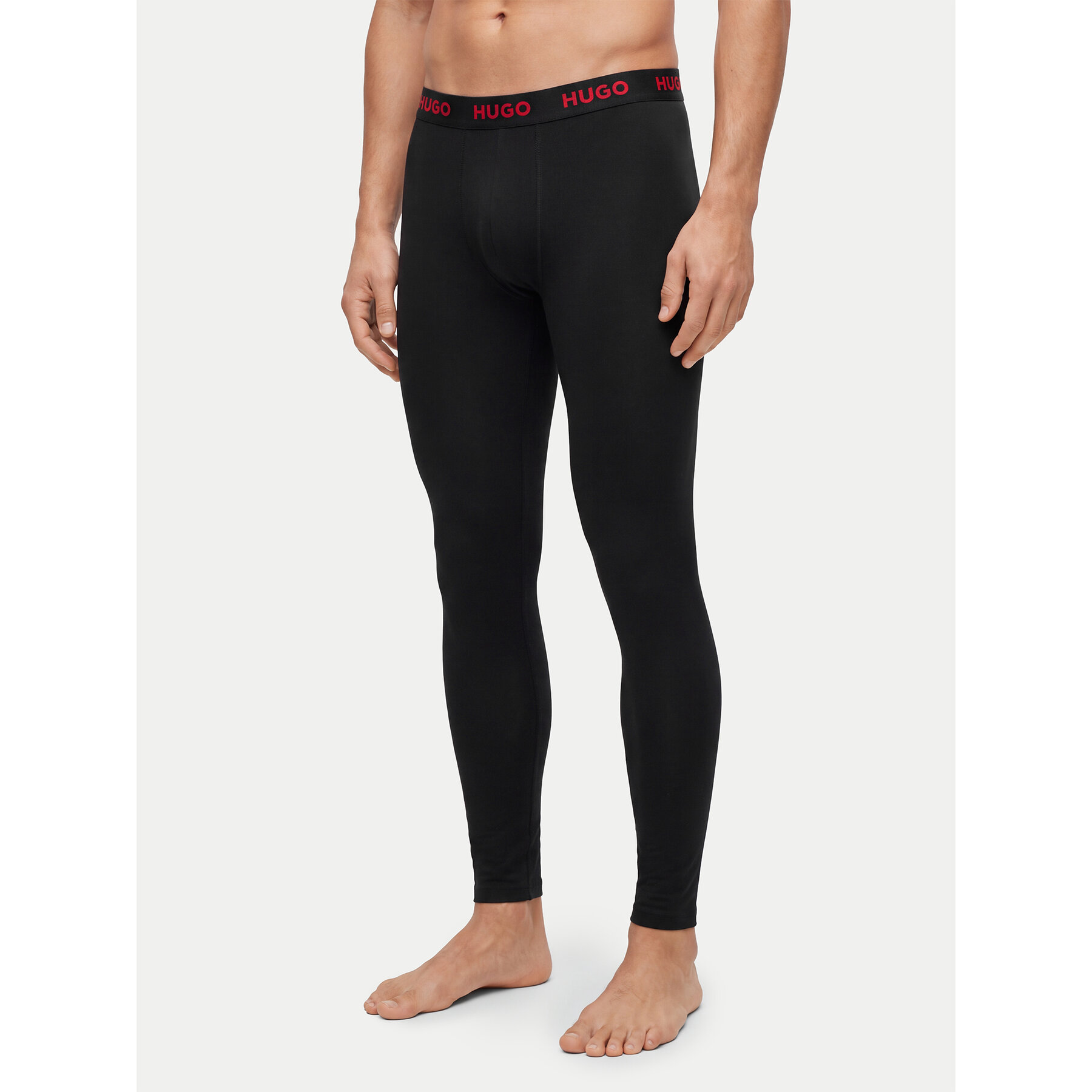 HUGO Lange Unterhose 50570916 Schwarz Slim Fit