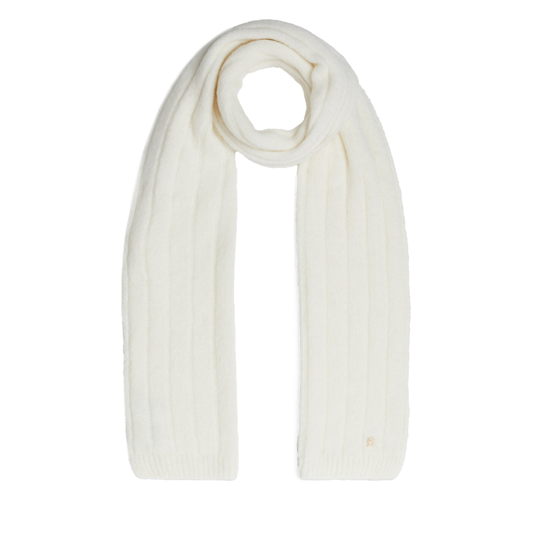 Bufanda Tommy Hilfiger Timeless AW0AW16655 Écru