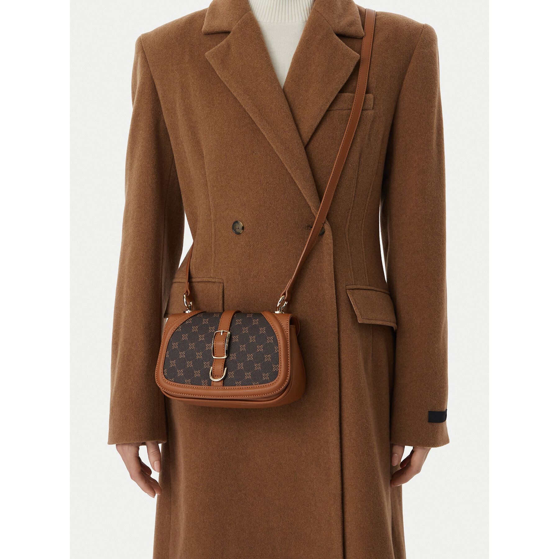 Kabelka Nine West CEO-SILK LINE-KY500 Hnědá