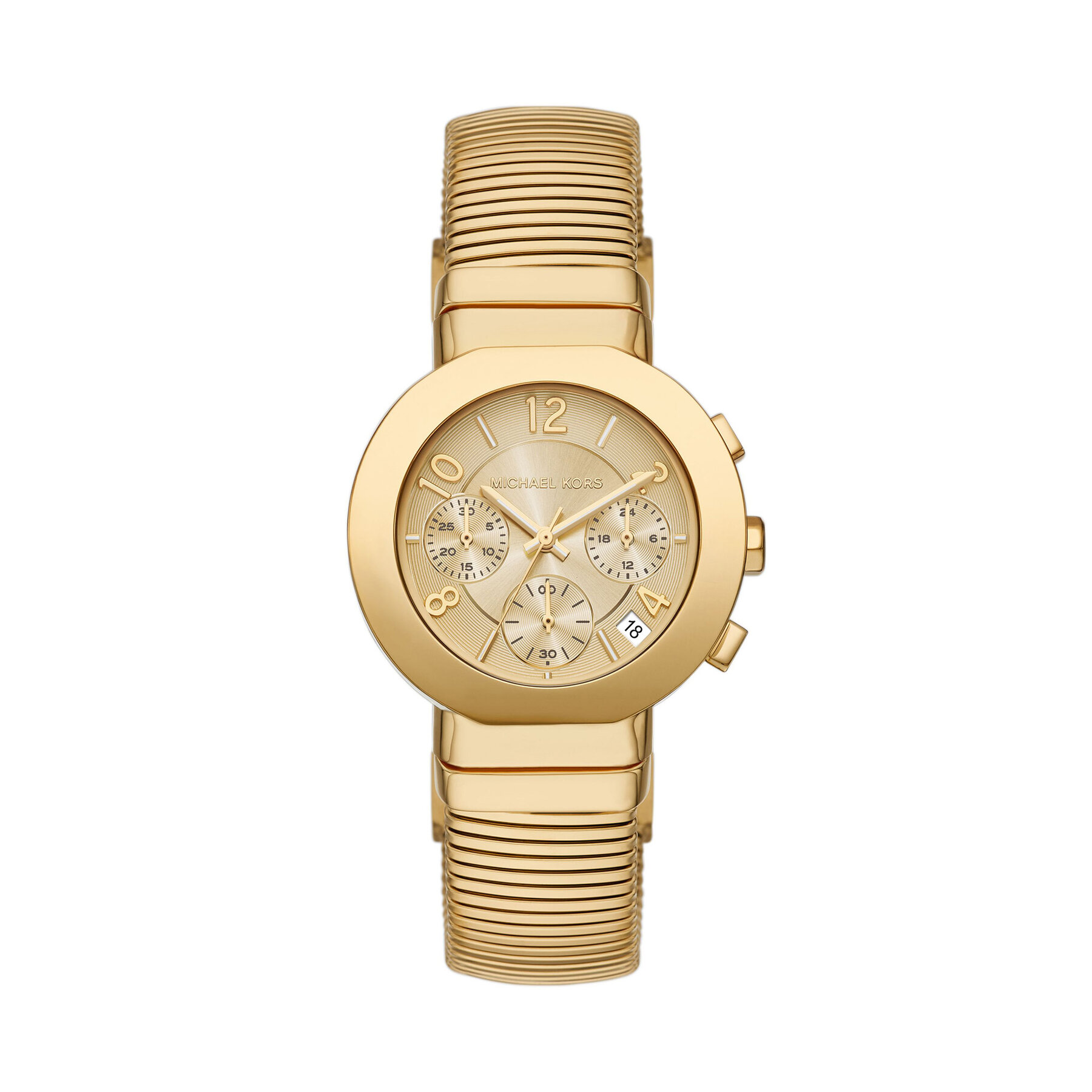 Sat Michael Kors Gramercy MK7525 Zlatna