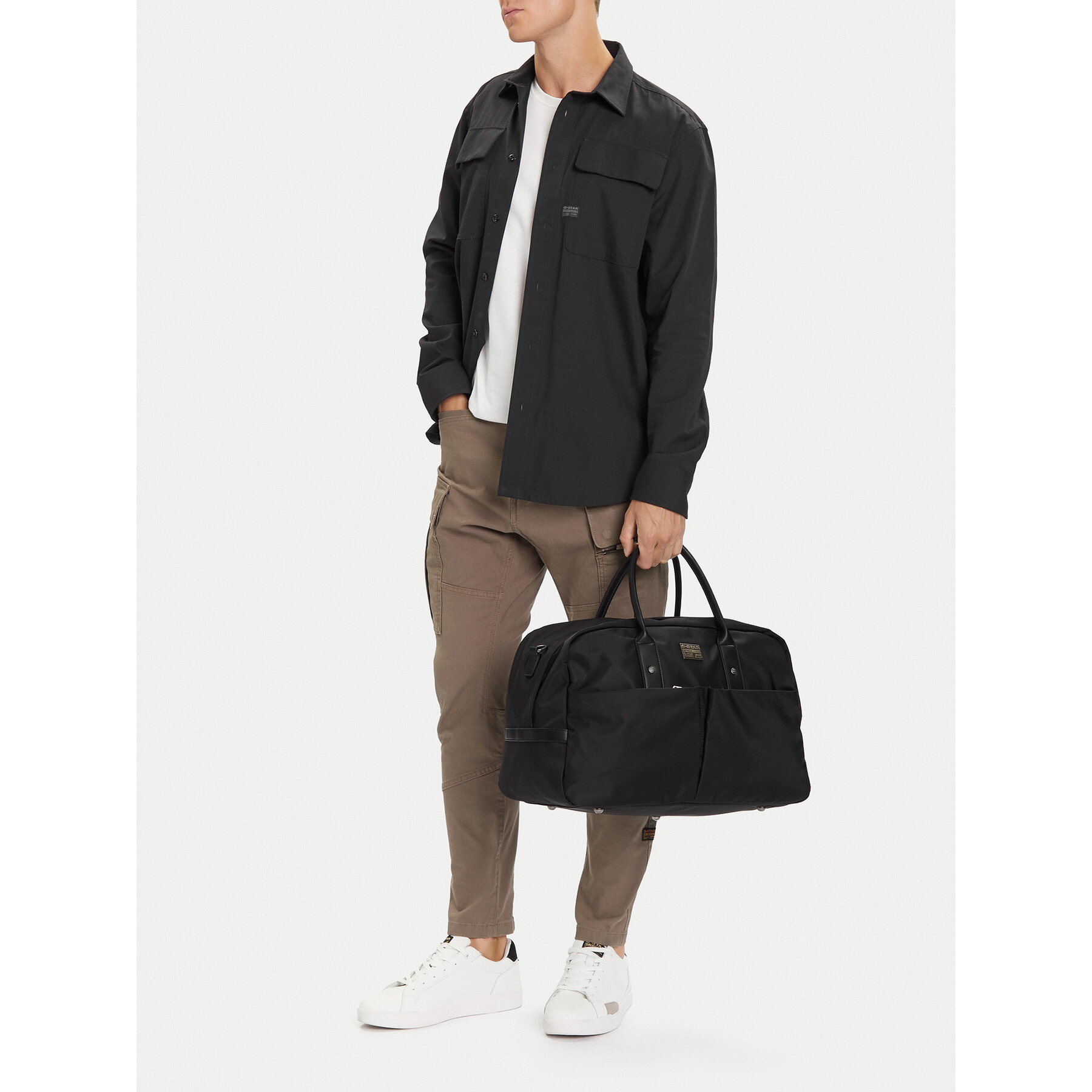 Borsa weekend G-Star Raw EO-LEON-LX8740J Nero