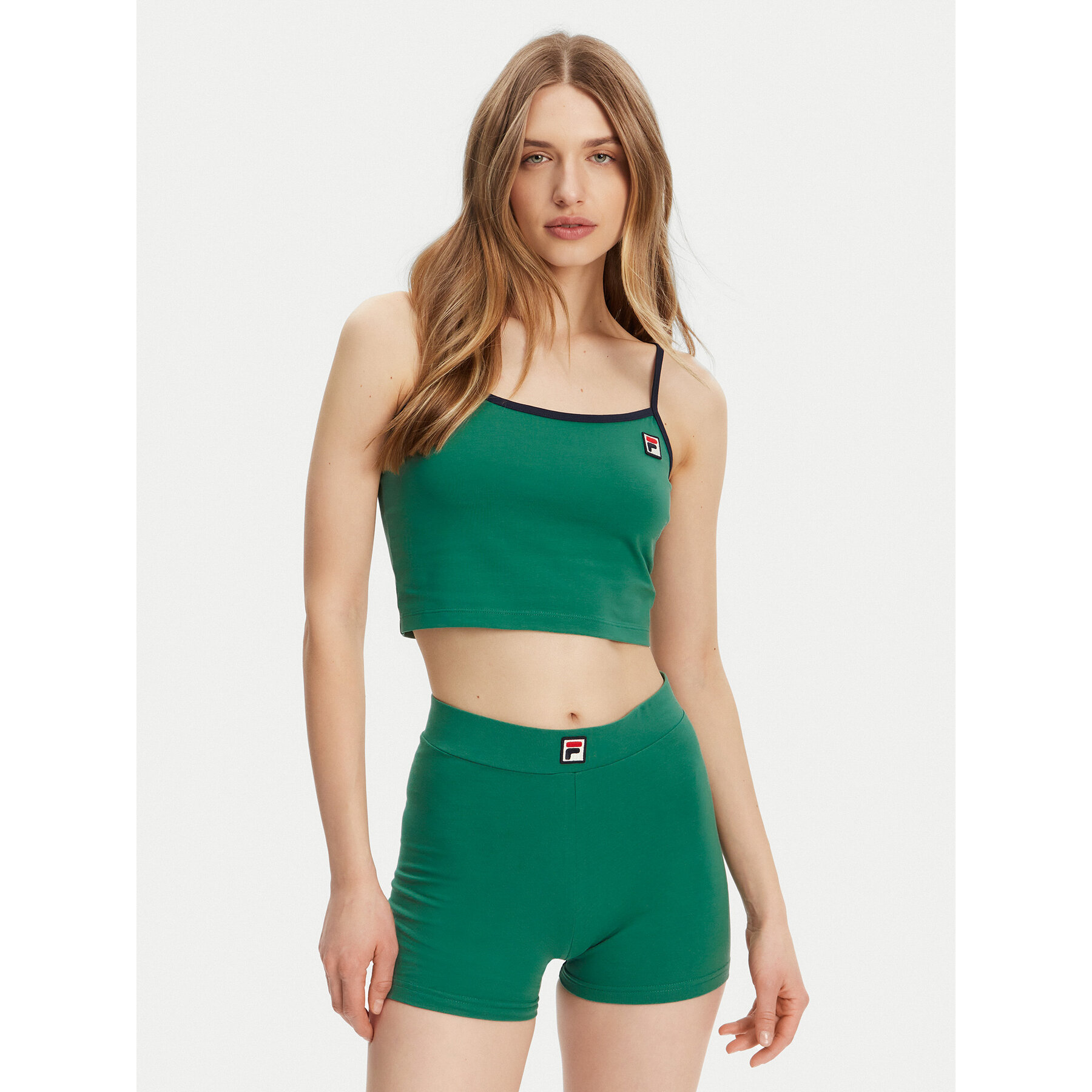 Fila Top Lissey FAW1028 Verde Cropped Fit