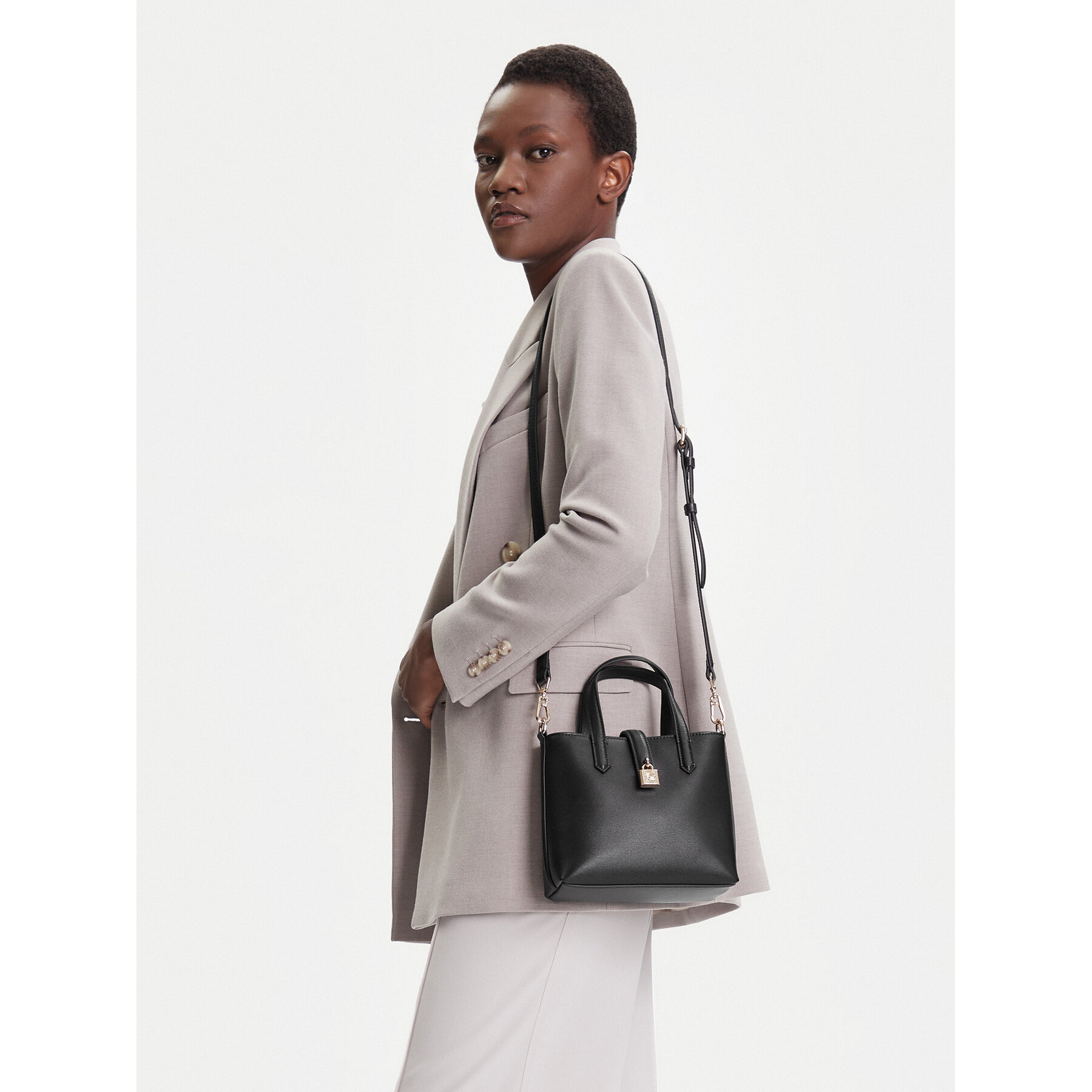 Дамска чанта KARL LAGERFELD A3W30151 Черен