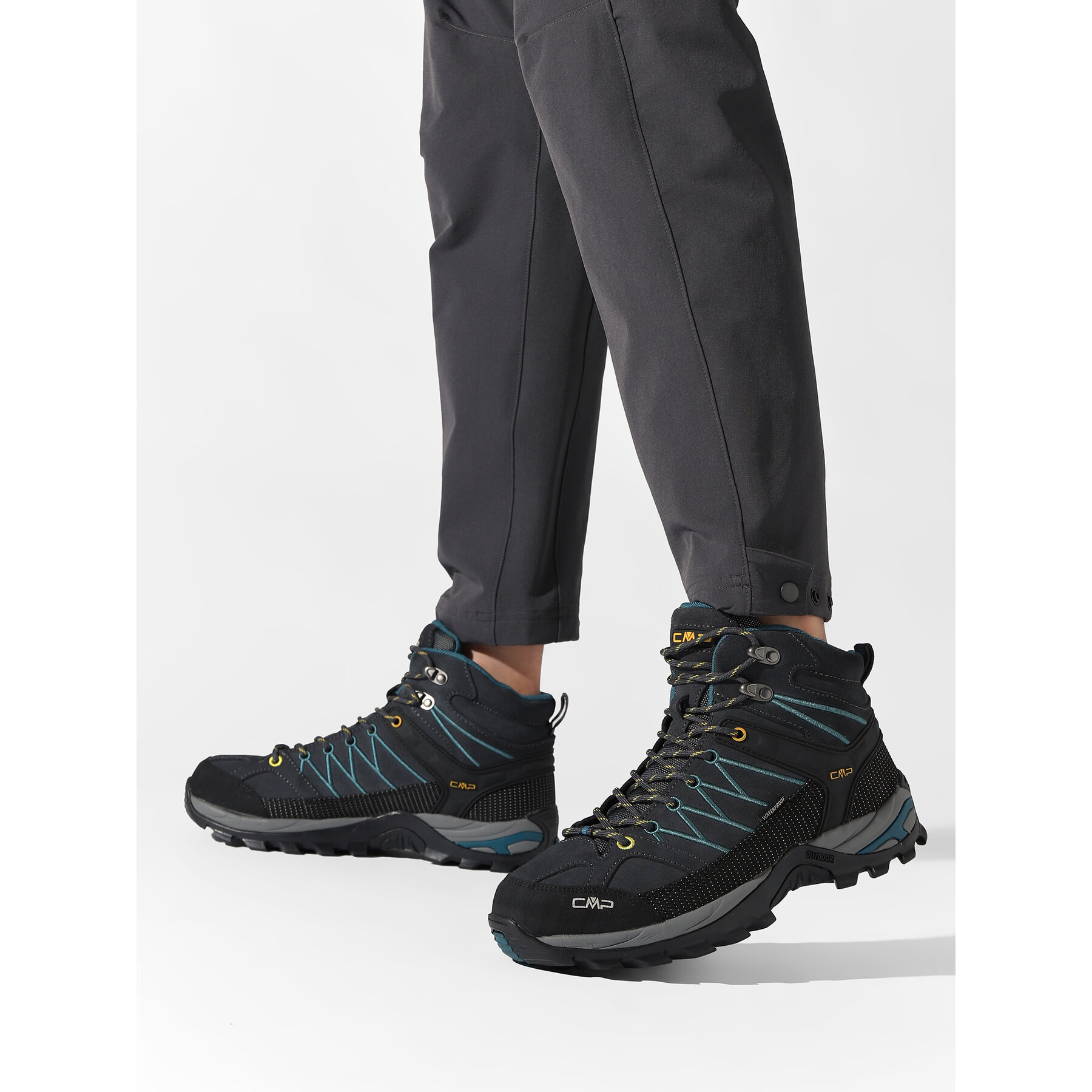 Trekkings CMP Rigel Mid Trekking Shoe Wp 3Q12947 Gri
