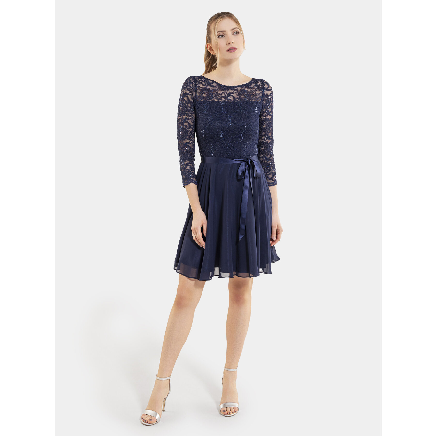 Swing Coctailkleid 77761210 Dunkelblau Regular Fit