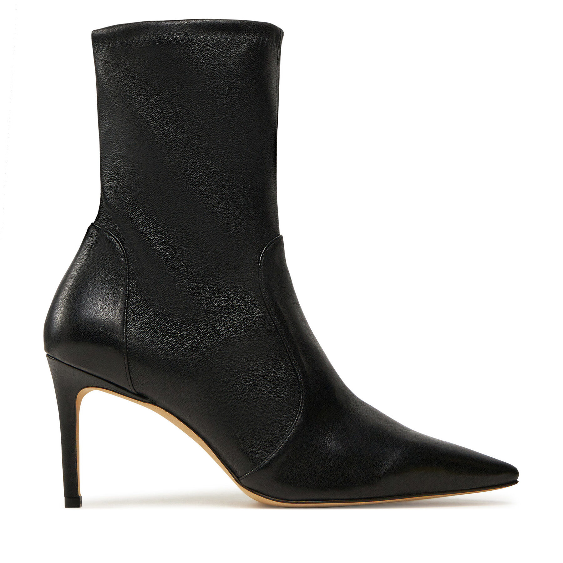 Bottines Stuart Weitzman Stuart 85 Str Bootie SB657 Noir