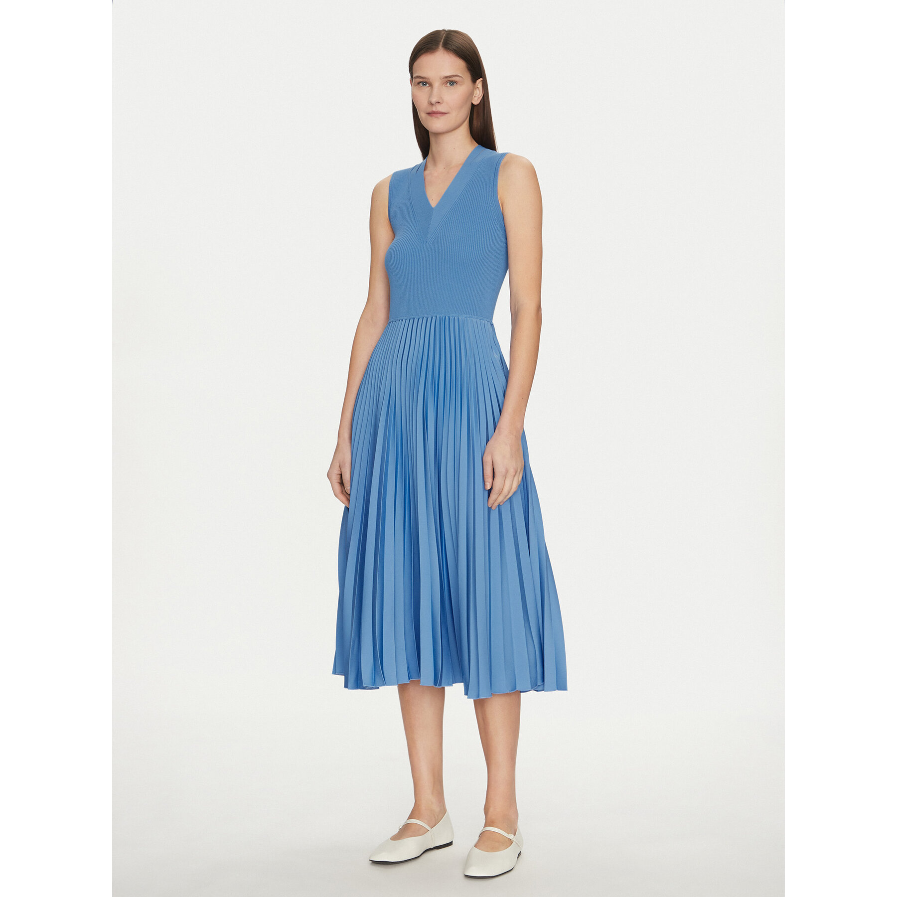 BOSS Kleid für den Alltag Farara 50509325 Blau Regular Fit