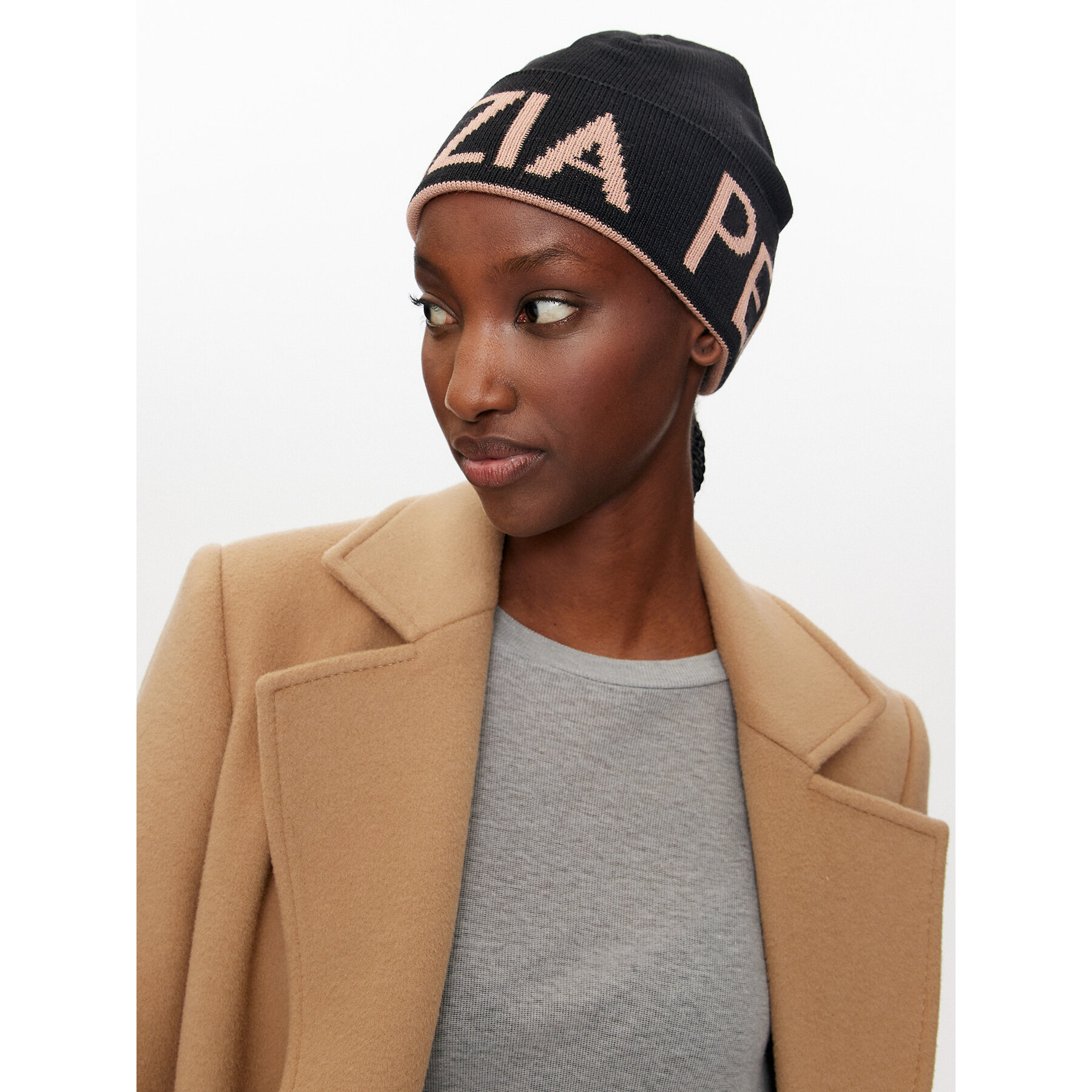 Gorro Patrizia Pepe 8F0454/A6B2-X1HM Negro