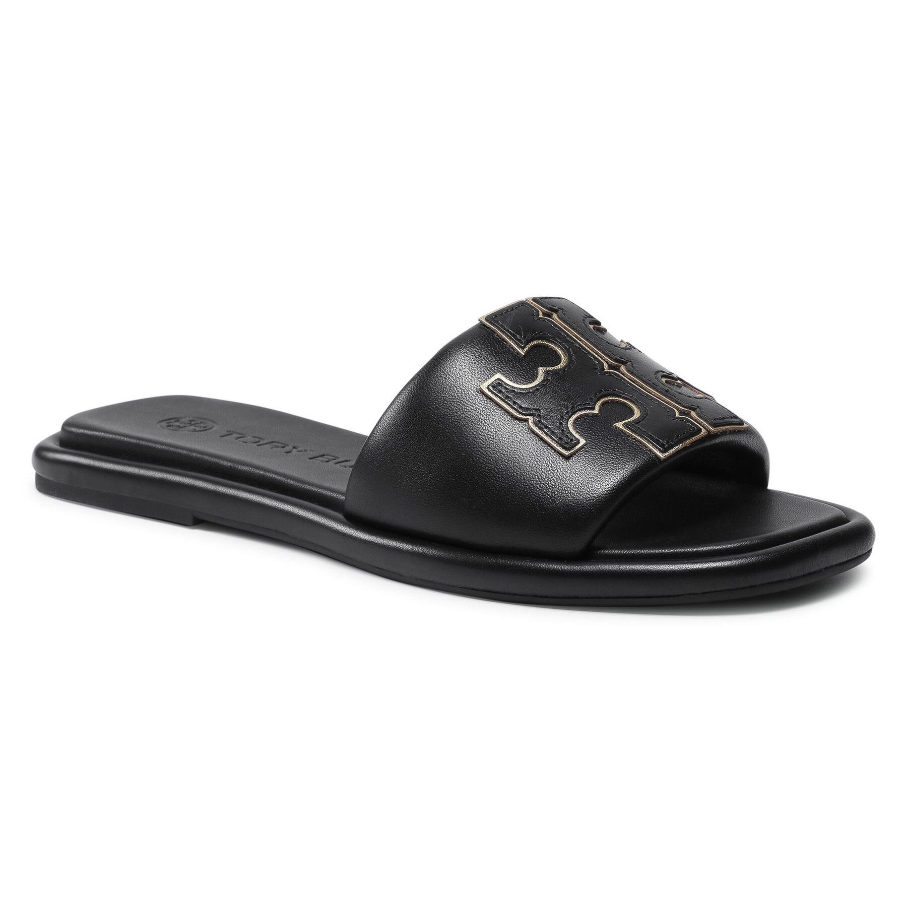 Чехли Tory Burch Doublet Sport Slide 79985 Черен