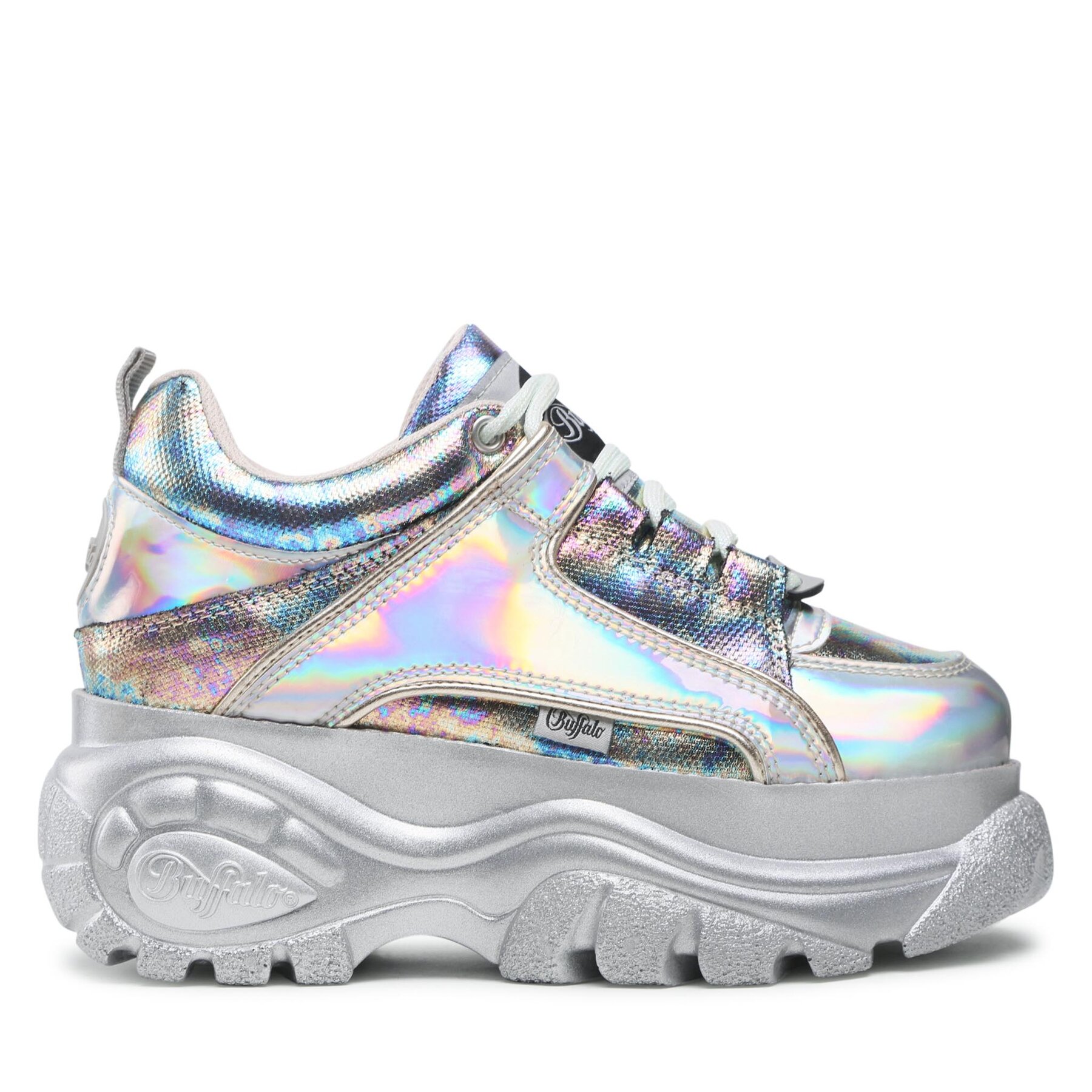 Buffalo Dámske Sneakersy, Rozmer: 40, Strieborná, 1339-14 2.0 BN15341141