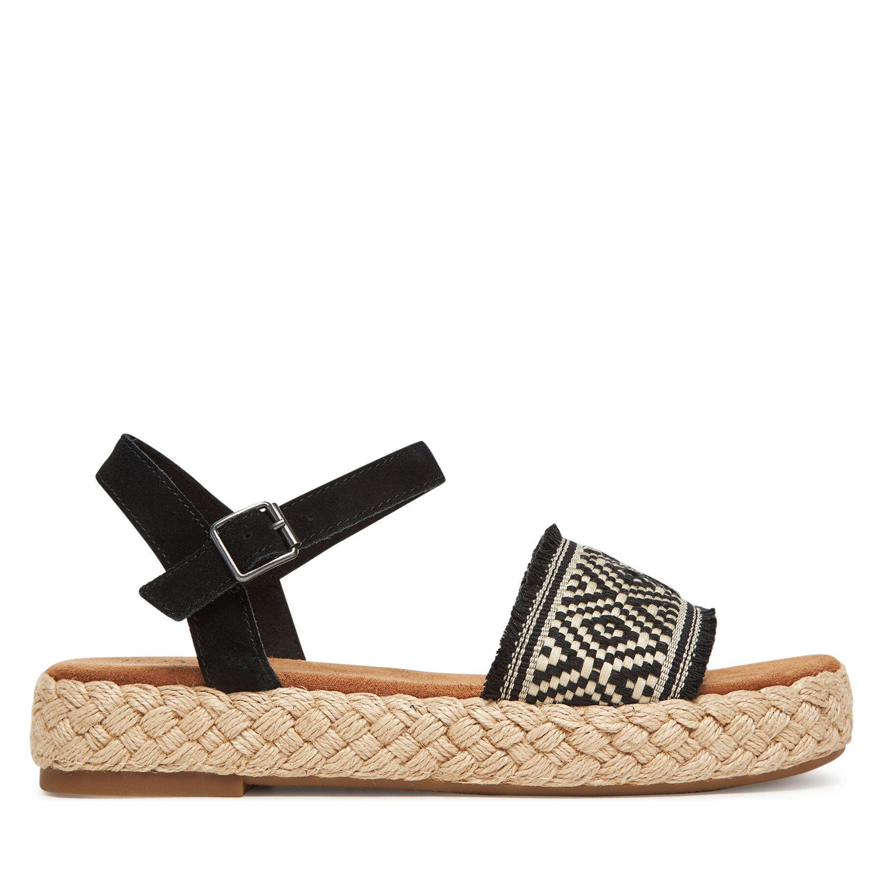 Espadrillas Toms Abby 10021992 Nero