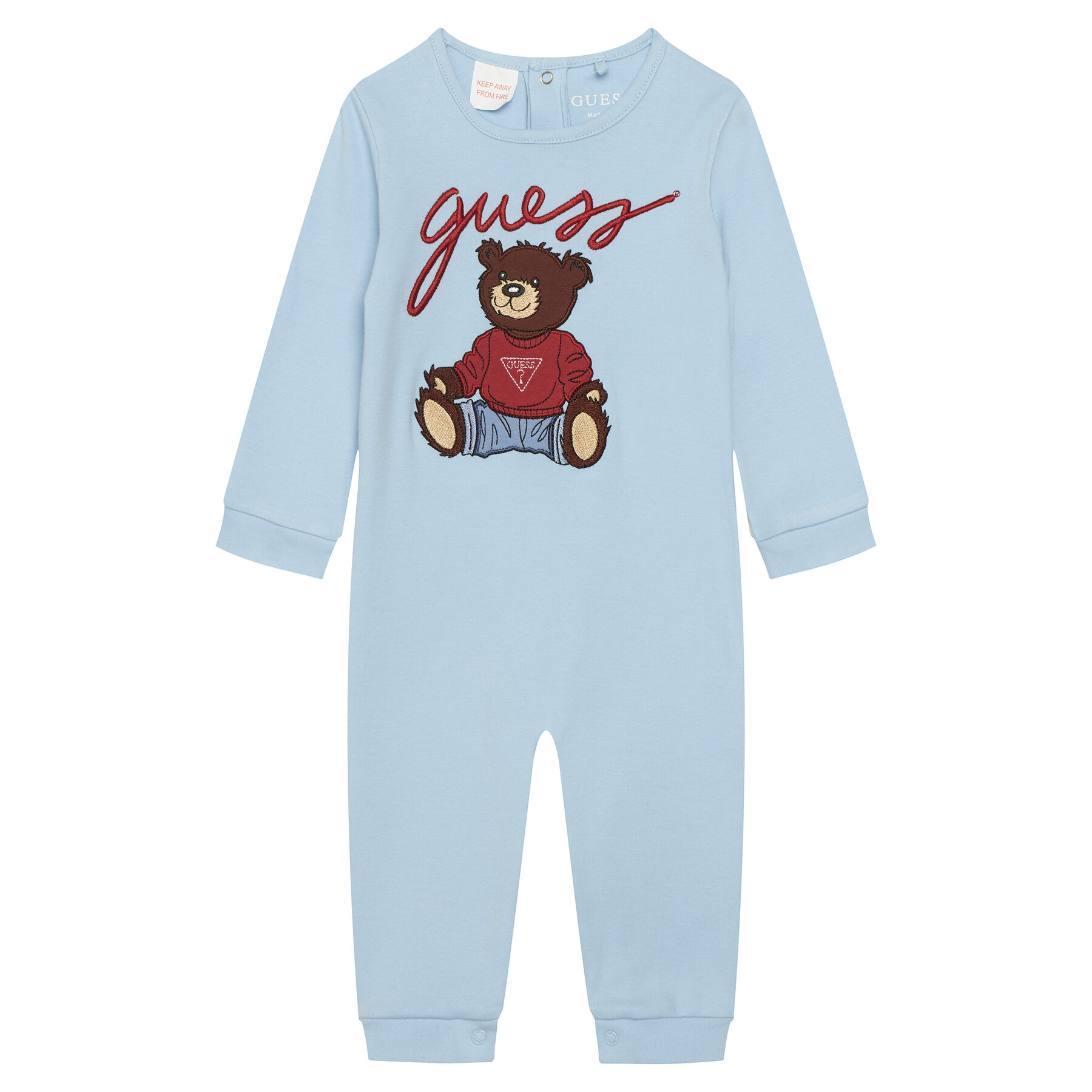 Guess Φορμάκι με ανοιχτά ποδαράκια H6RW01 KA6W4 Γαλάζιο