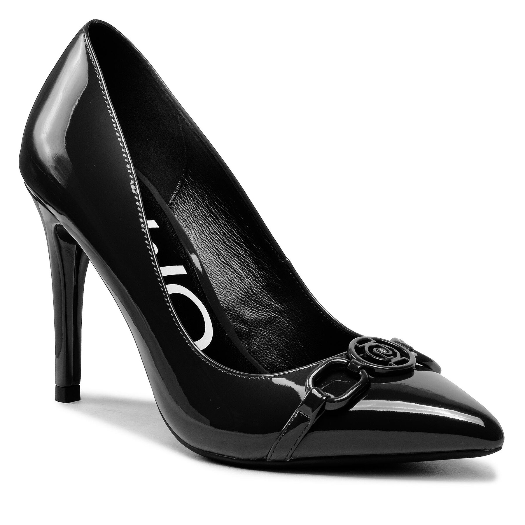 Pantofi cu toc subțire Liu Jo Vickie 131 SF2267 EX004 Black 22222 epantofi.ro imagine noua