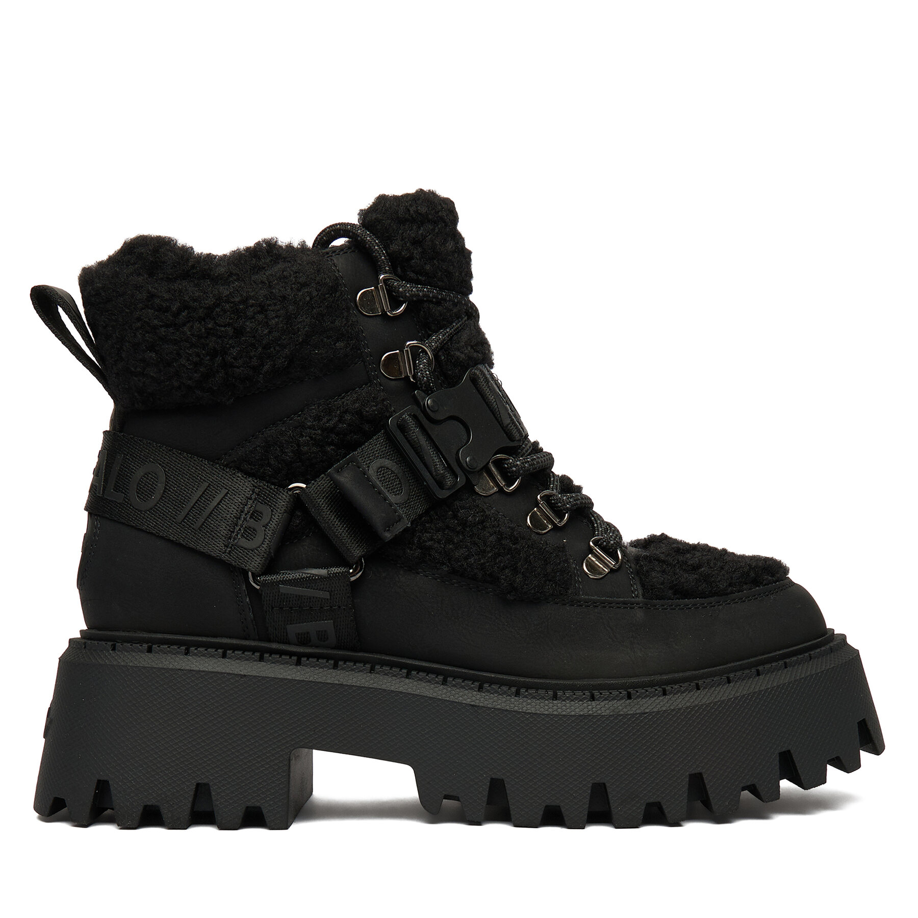 Gležnjarji Buffalo Aspen Com Mid Warm 1622593 Črna