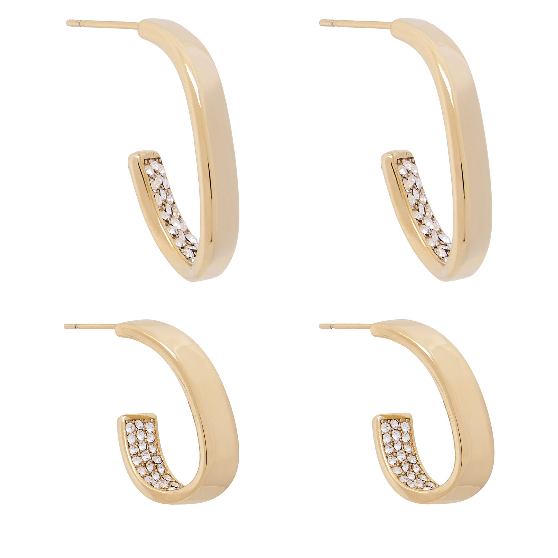 Σκουλαρίκια Guess JUBE06 434JW Χρυσό
