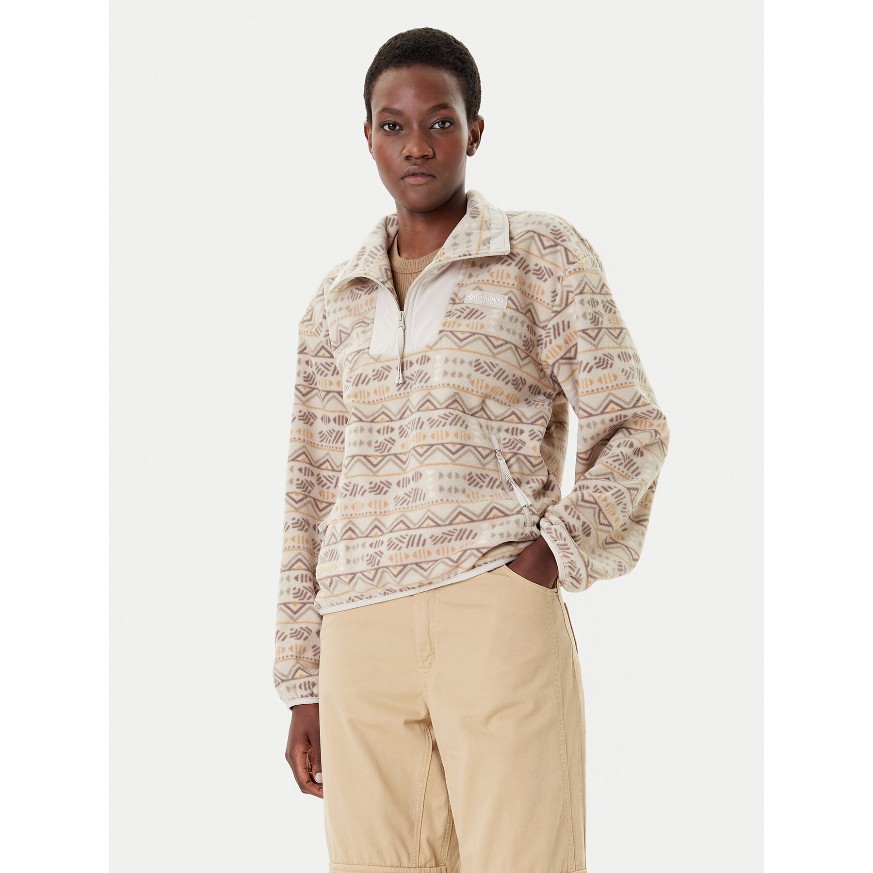 Columbia Fleecejacke Sequoia Grove™ 2136204 Beige Regular Fit