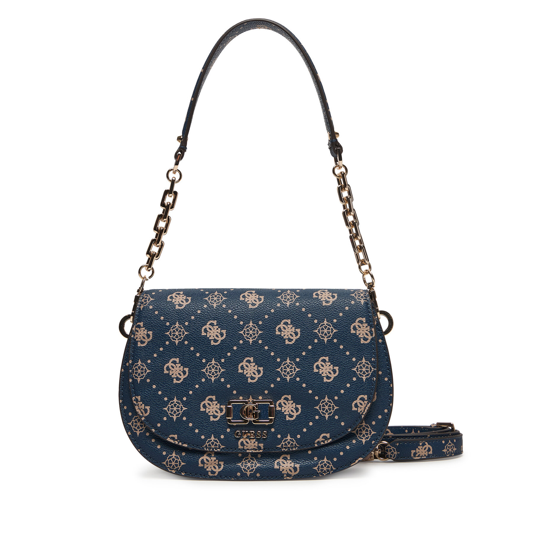 Geantă Guess Emelie Logo HWGP99 28200 Bleumarin