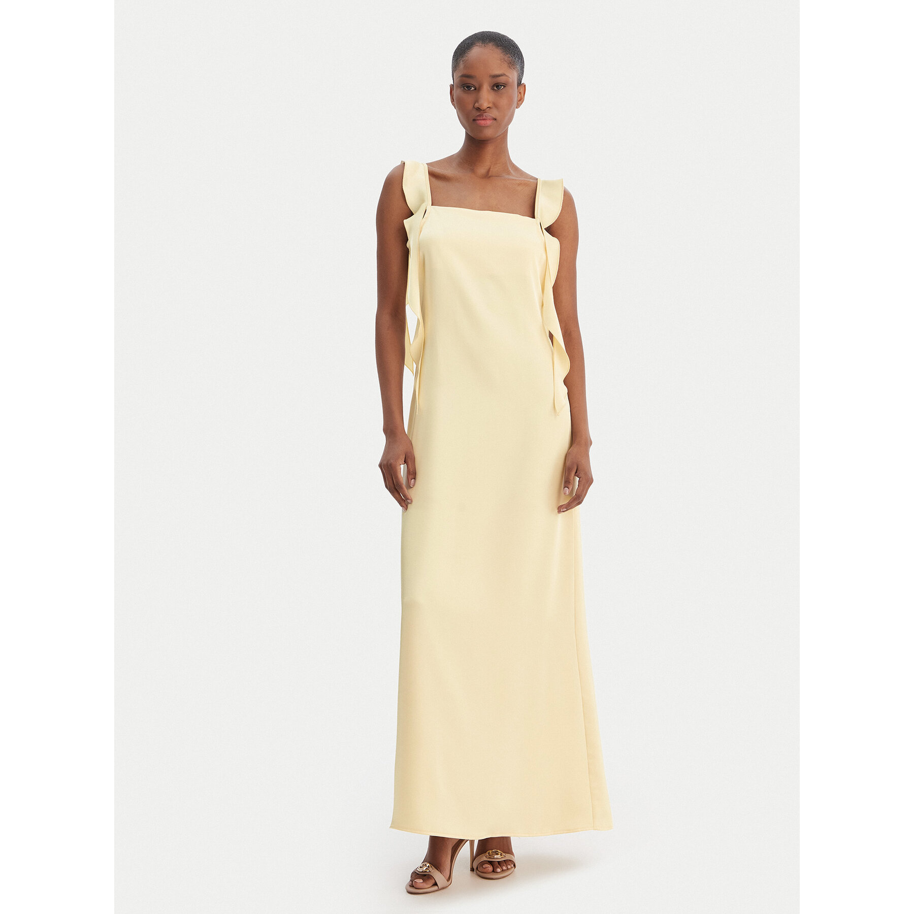 Vero Moda Coctailkleid Eloisa 10340914 Gelb Slim Fit
