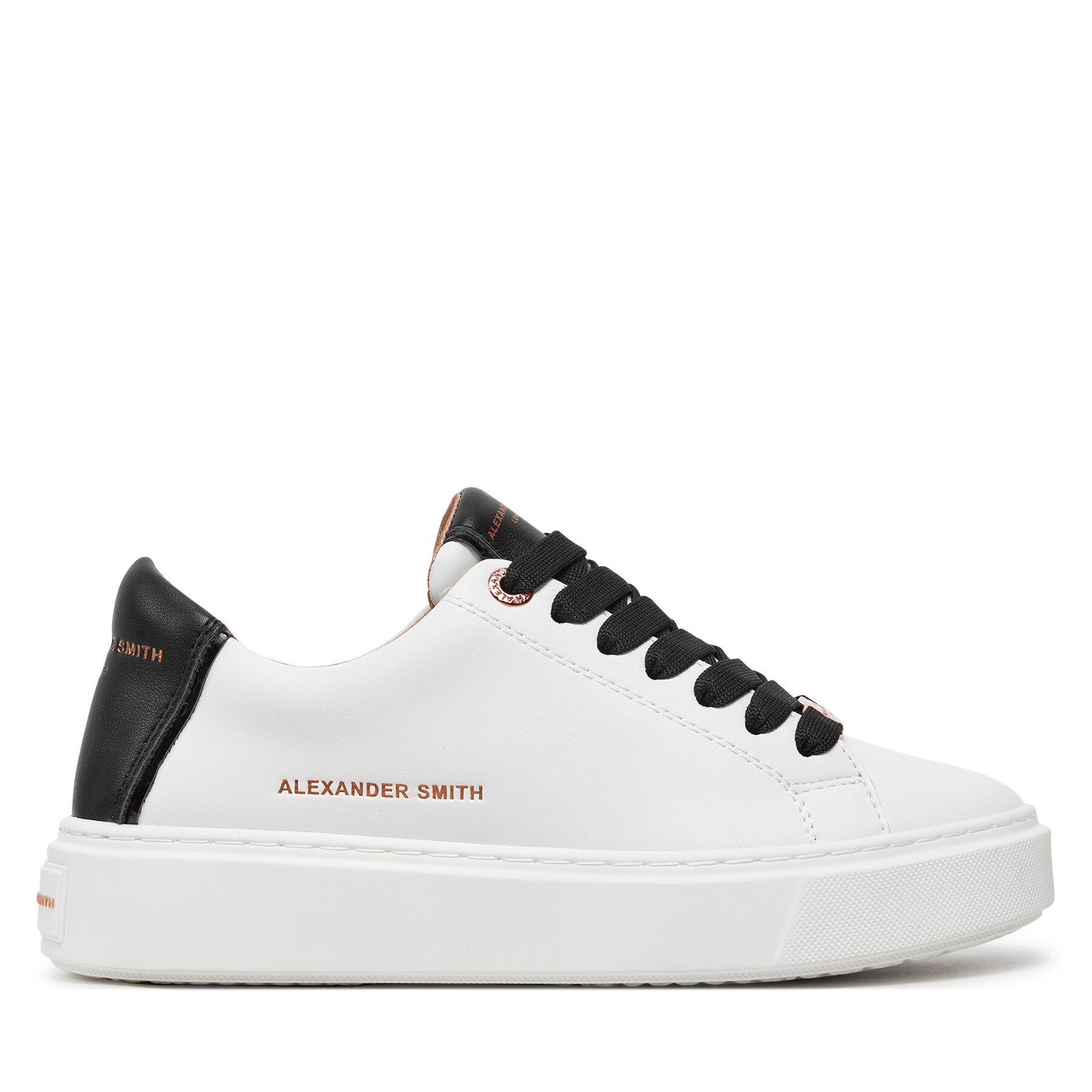 Damen Sneakers Alexander Smith, Schuhgröße 37, Weiß, London 8352