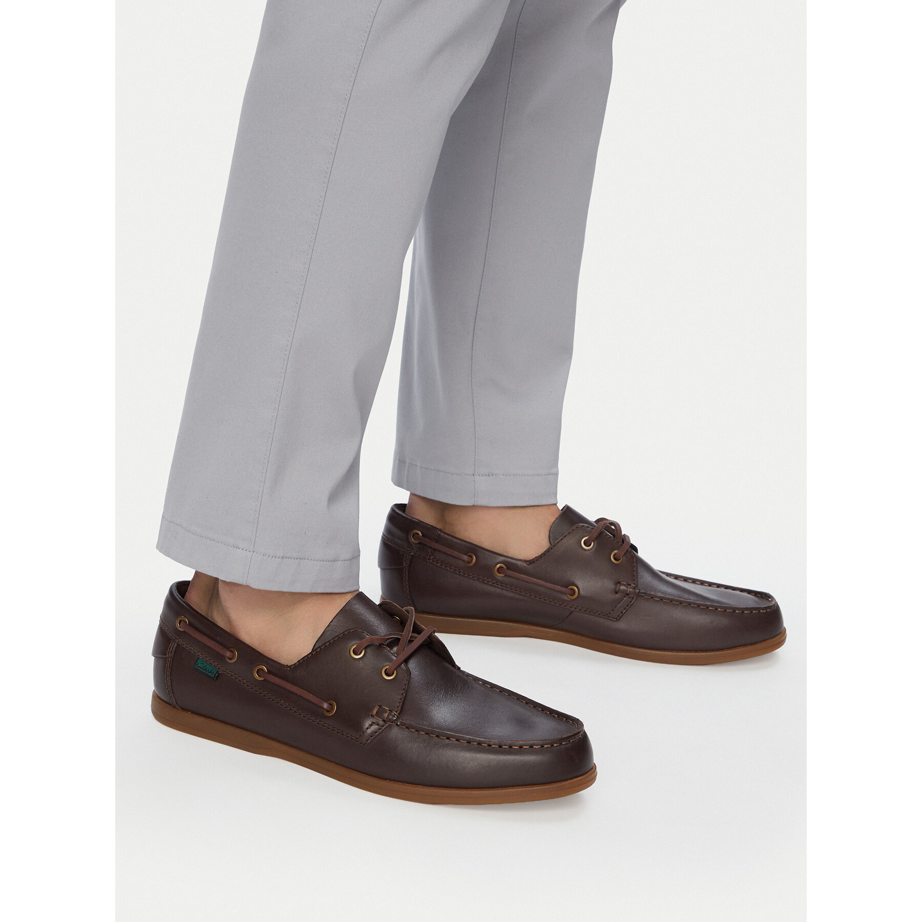 Pantofi Clarks Charmouth Lace 26186433 Maro