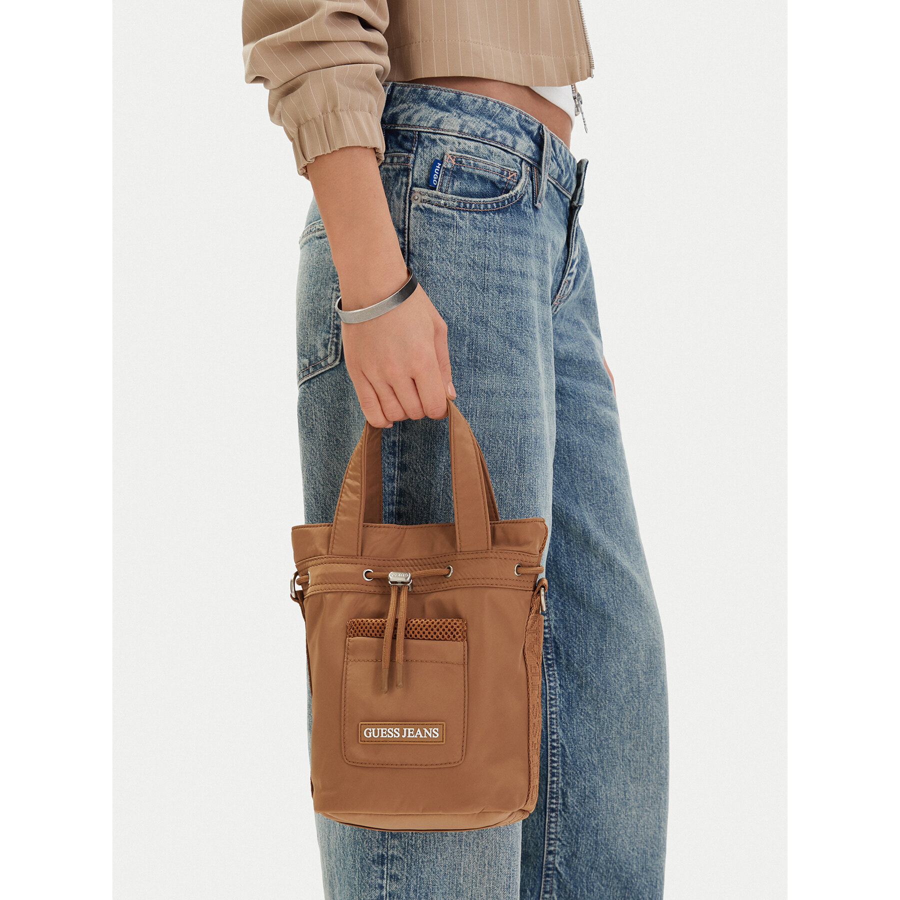 Geantă Guess Jeans CWBEO-GUESS-XC-006-09 Maro