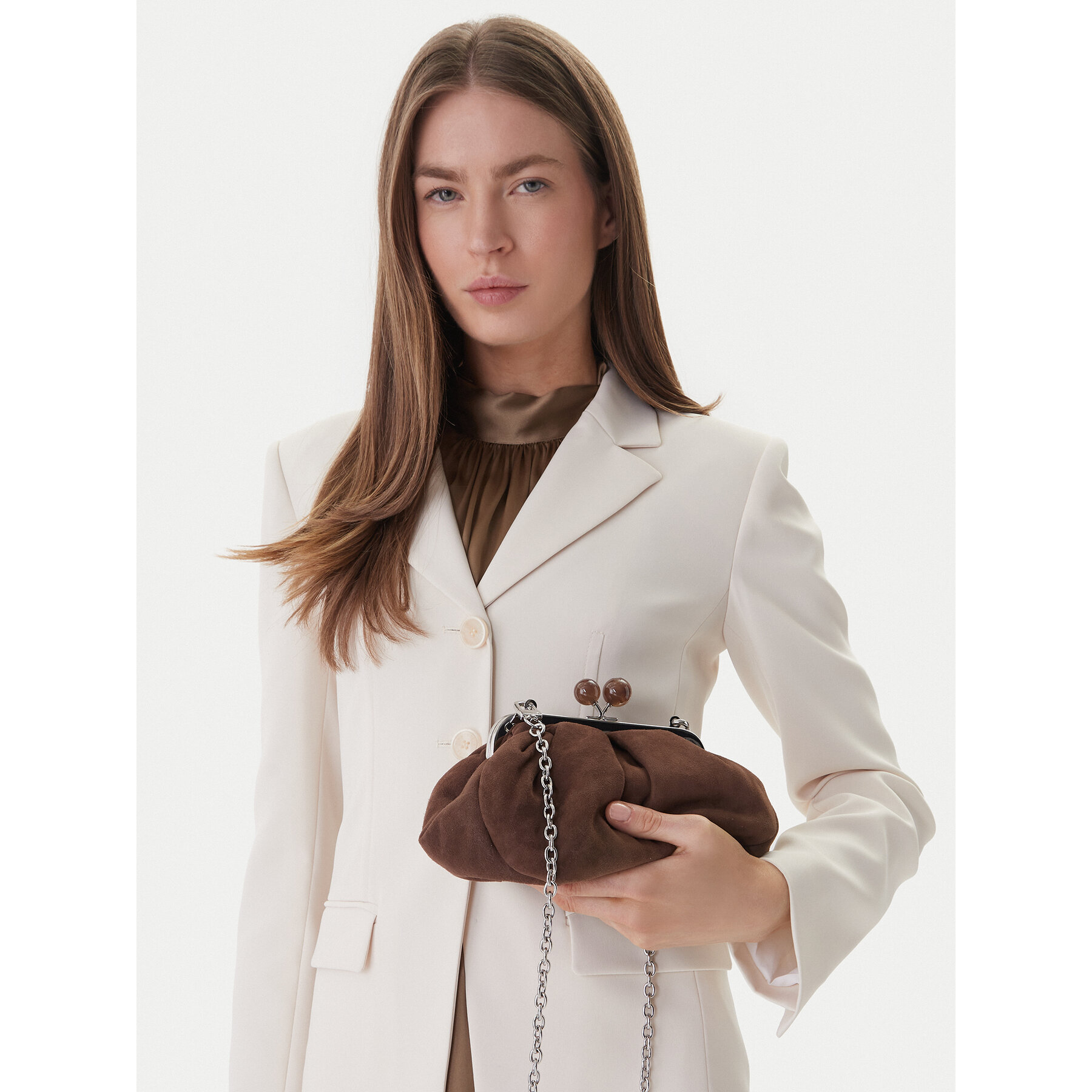 Torbica Weekend Max Mara 2615511014650 Smeđa