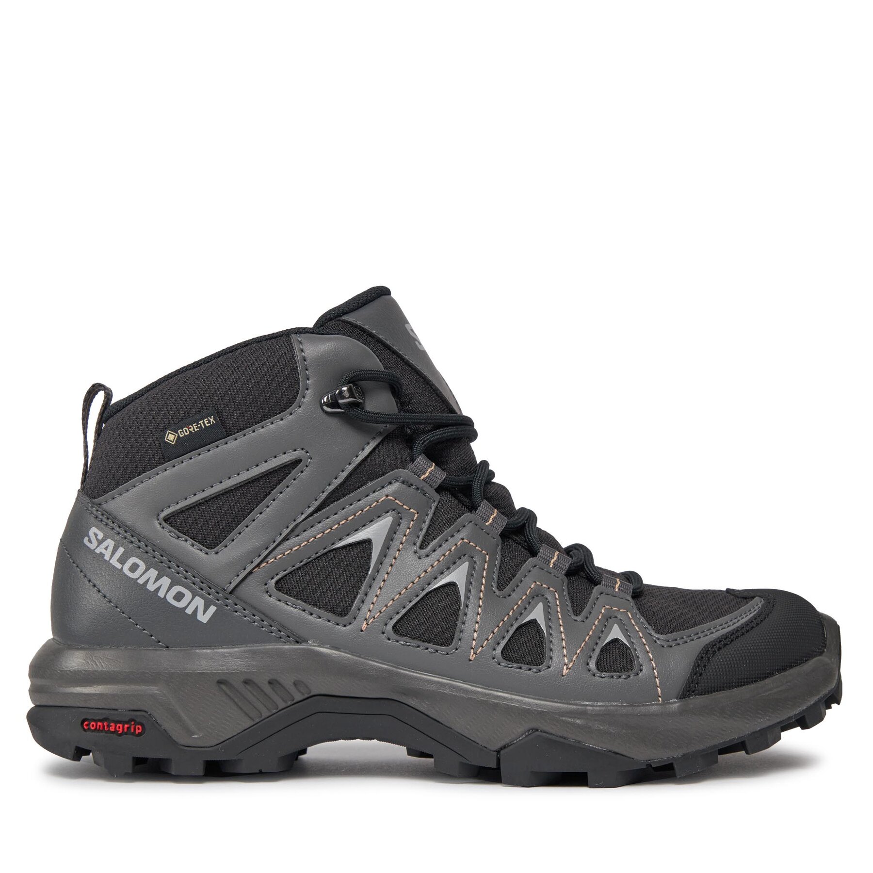 Scarpe da trekking Salomon X Braze Mid GORE-TEX L47181200 Nero