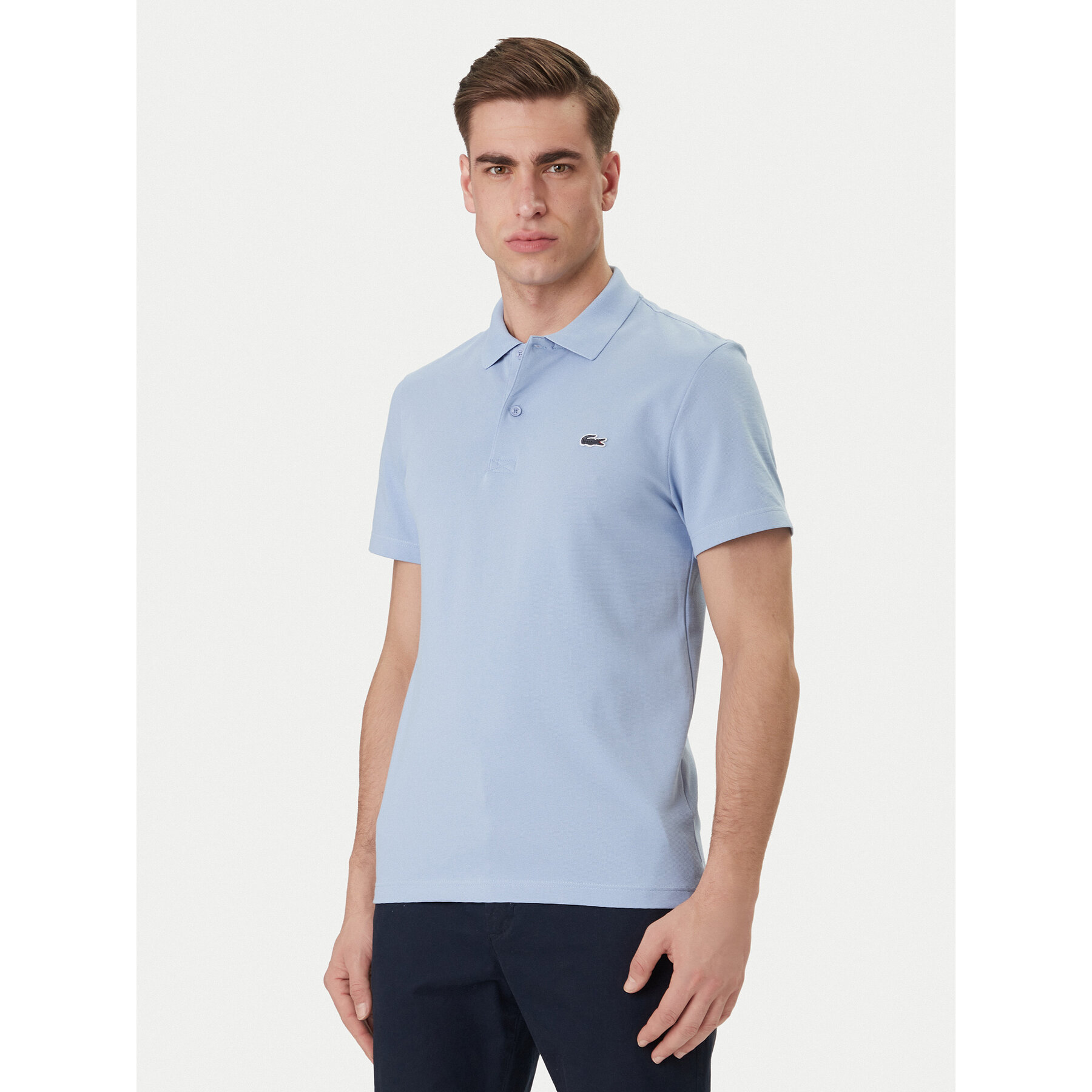 Lacoste Polo DH5522 Celeste Regular Fit