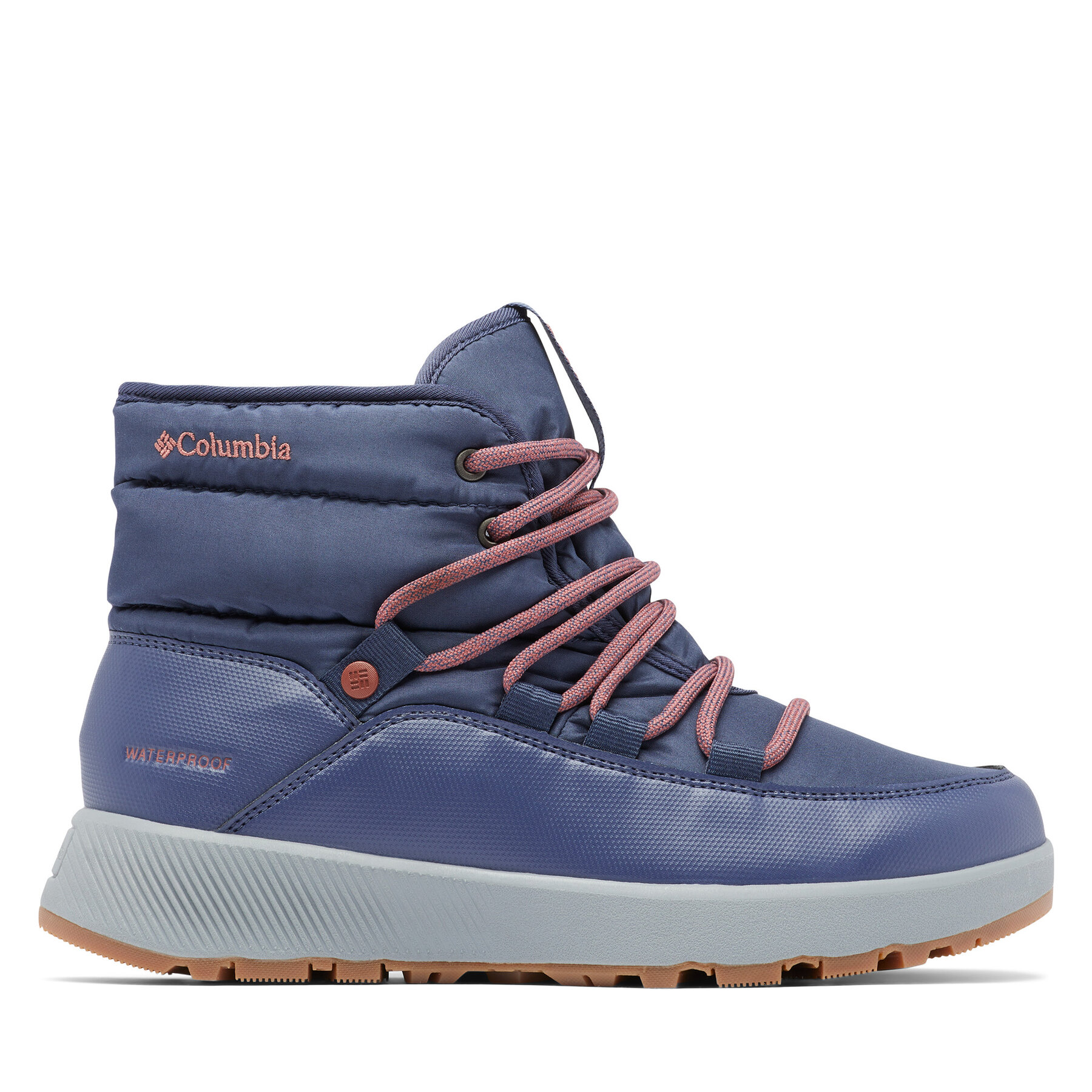 Cizme de zăpadă Columbia Slopeside Village Omni-Heat Mid 2105001 Albastru