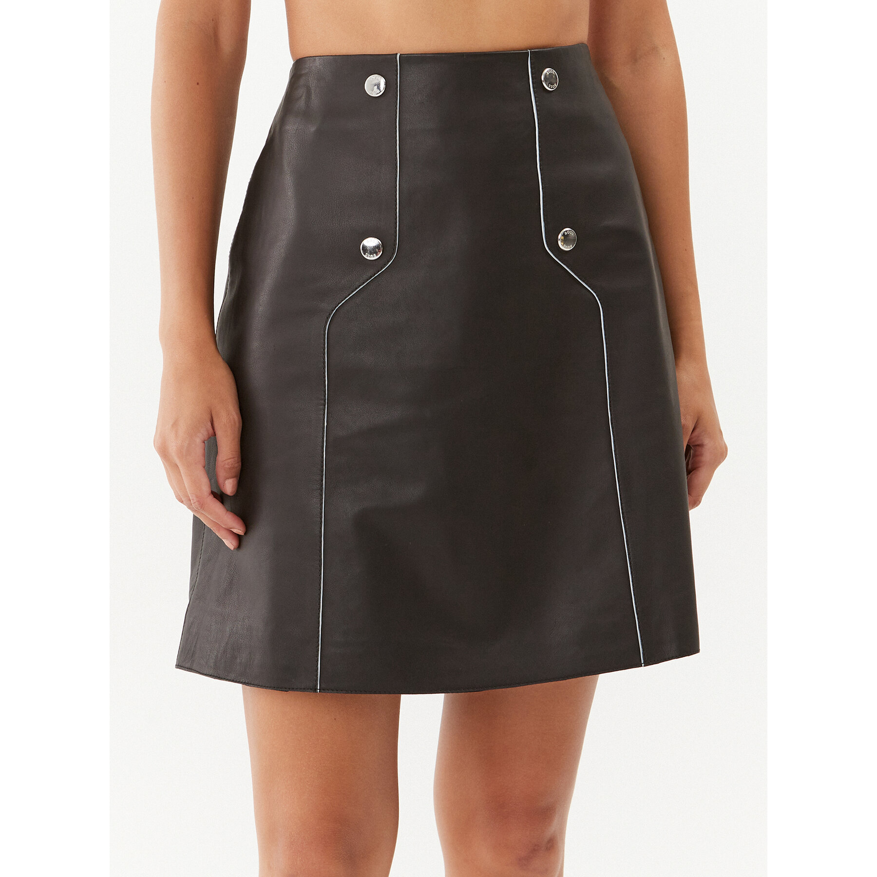 Boss Lederrock Seminta 50495166 Schwarz Regular Fit