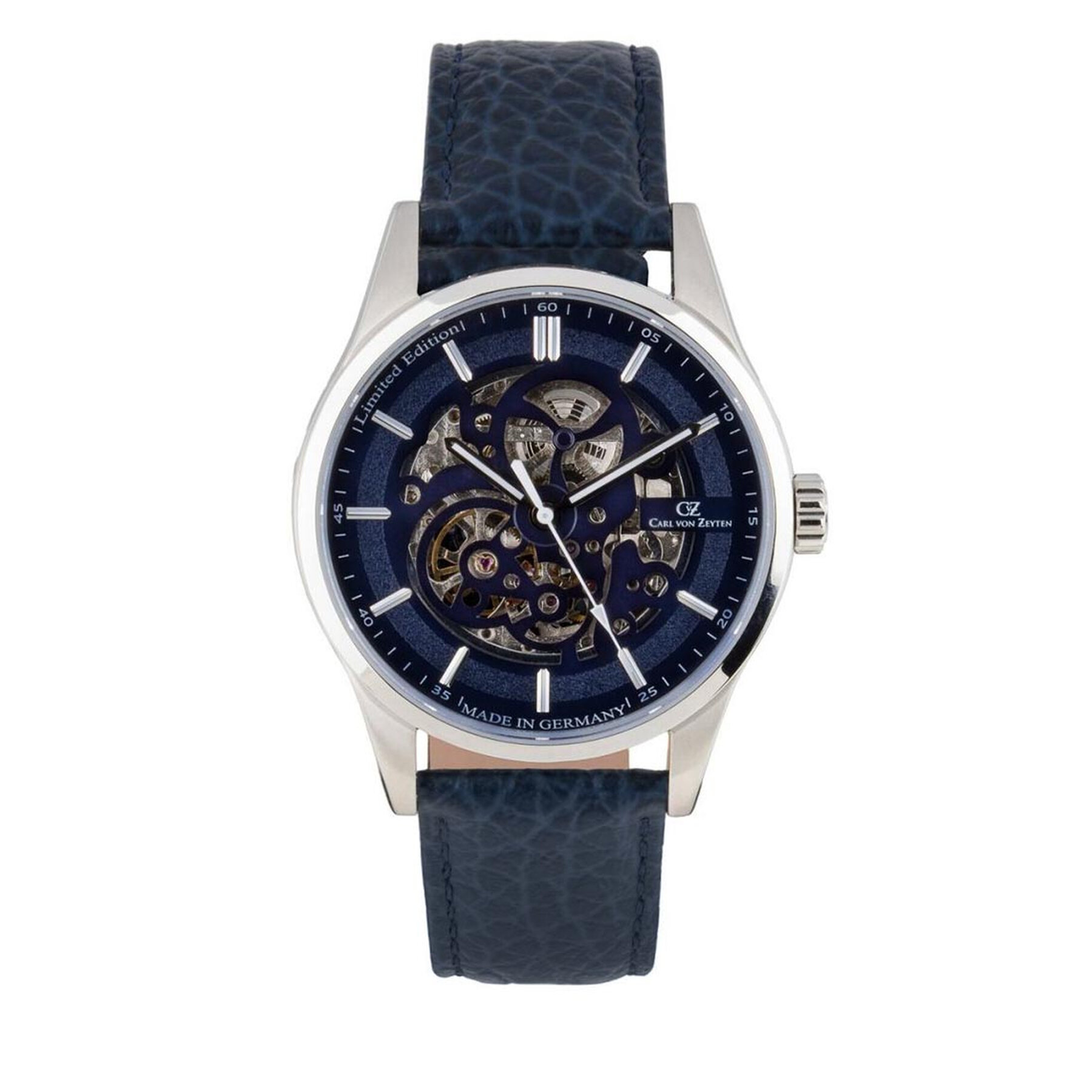 

Годинник Carl Von Zeyten Alpirsbach CVZ0076BLS Navy/Silver, Cиній