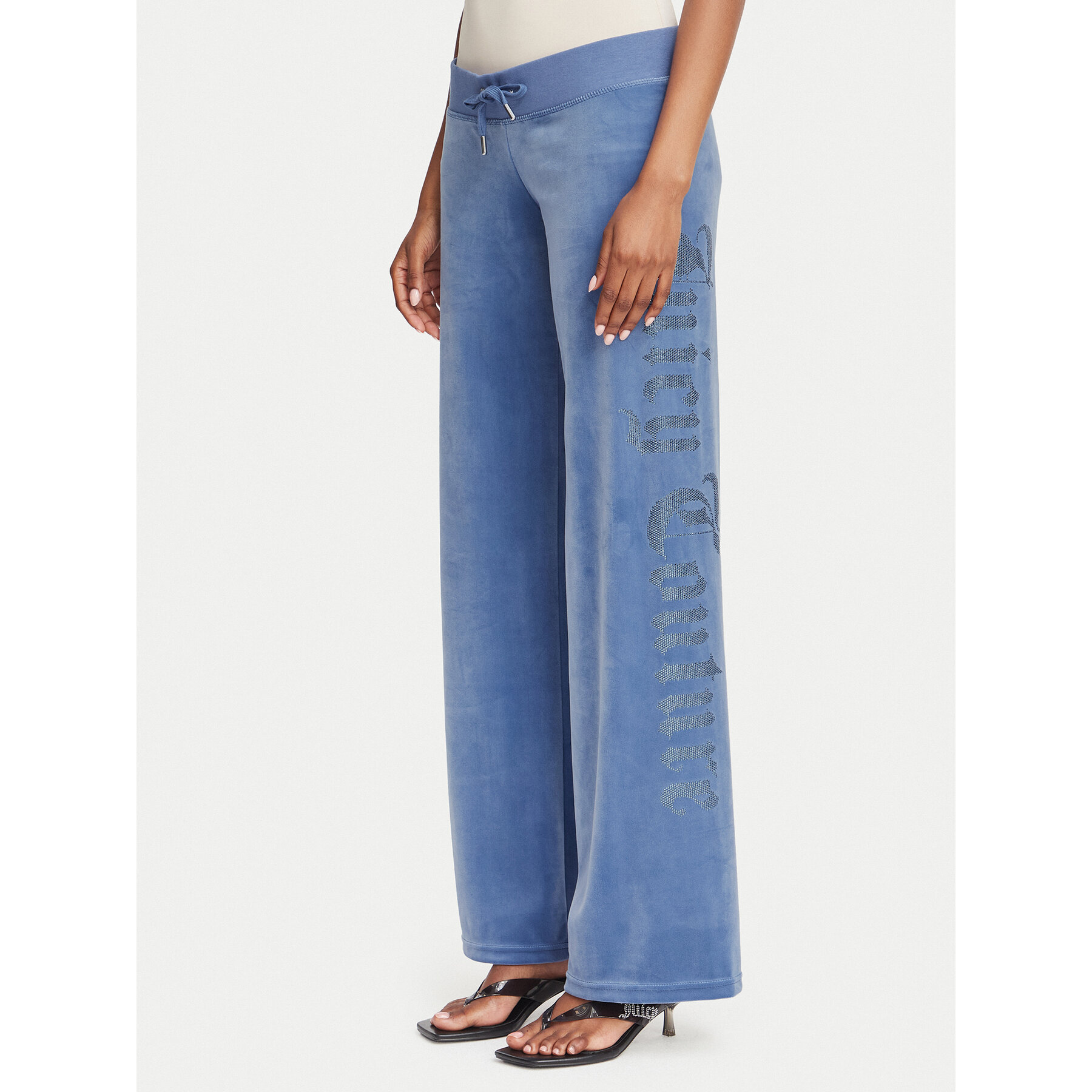 Juicy Couture Donji dio trenerke Old Gothic JCWBJ226334 Plava Regular Fit