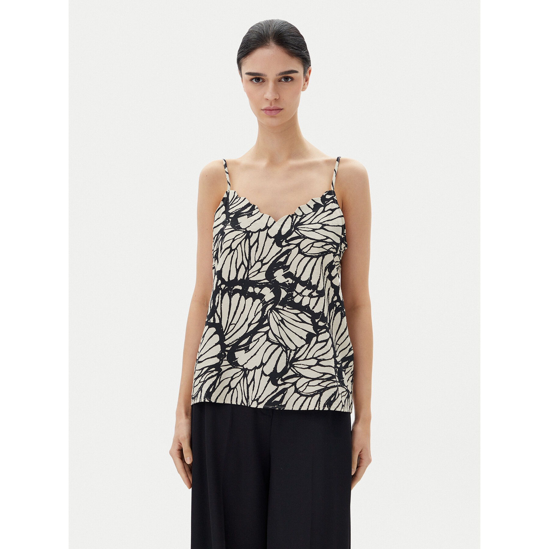 JDY Τοπ Troya 15347220 Μπεζ Regular Fit