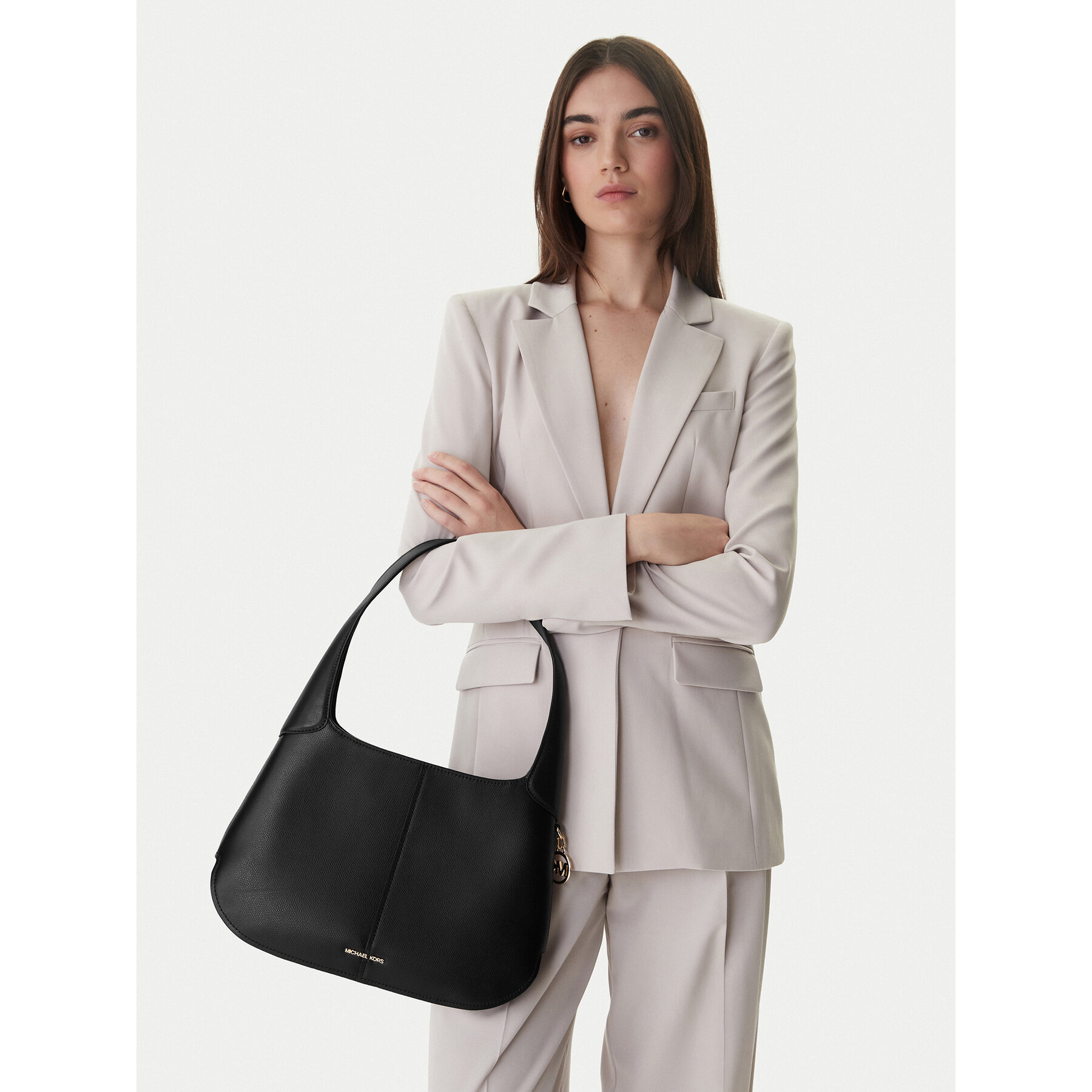 Дамска чанта MICHAEL Michael Kors 30R6G0XL3L Черен